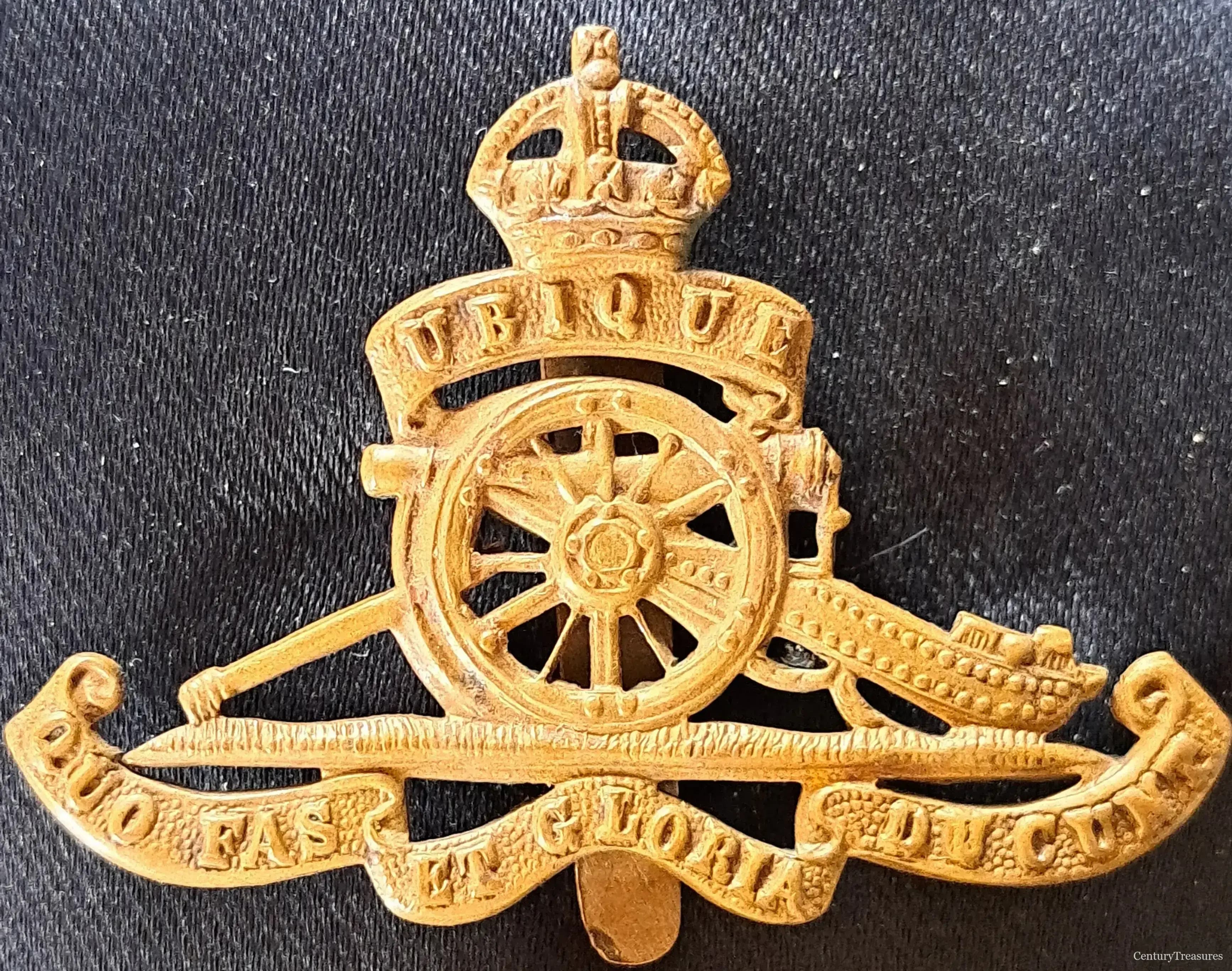 British Royal Artillery Cap Badge