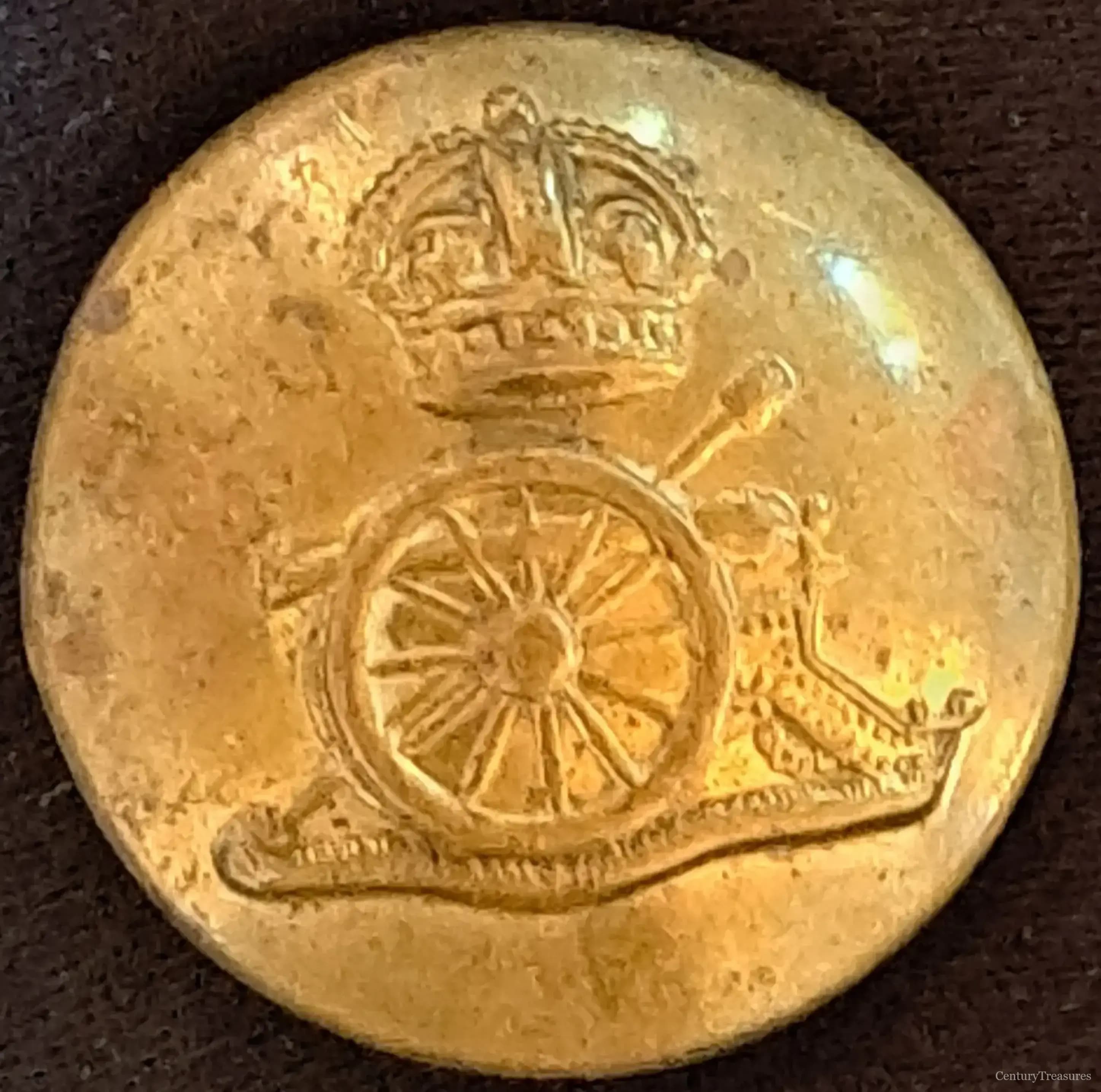 Royal Artillery Button