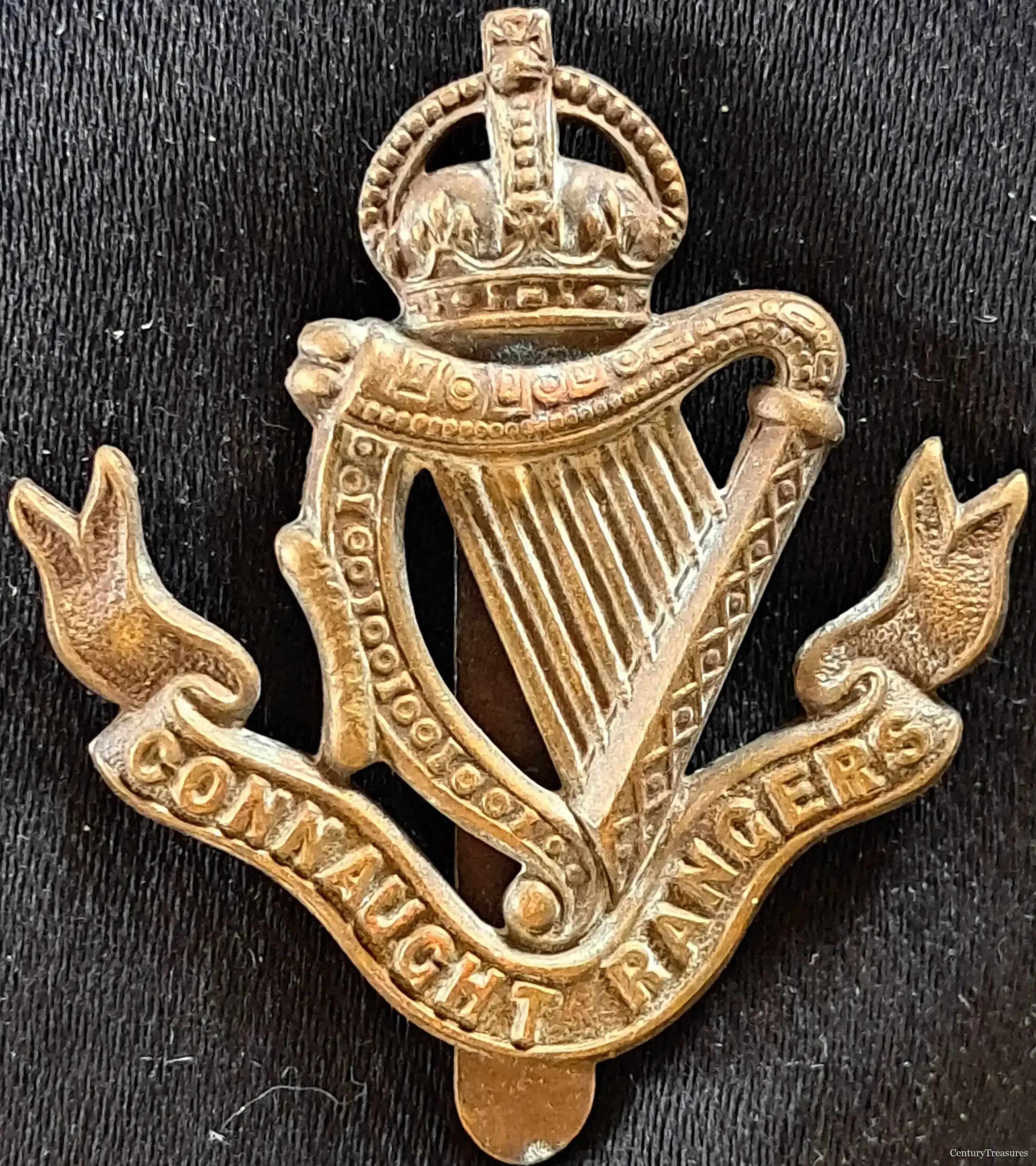 Connaught Rangers Cap Badge