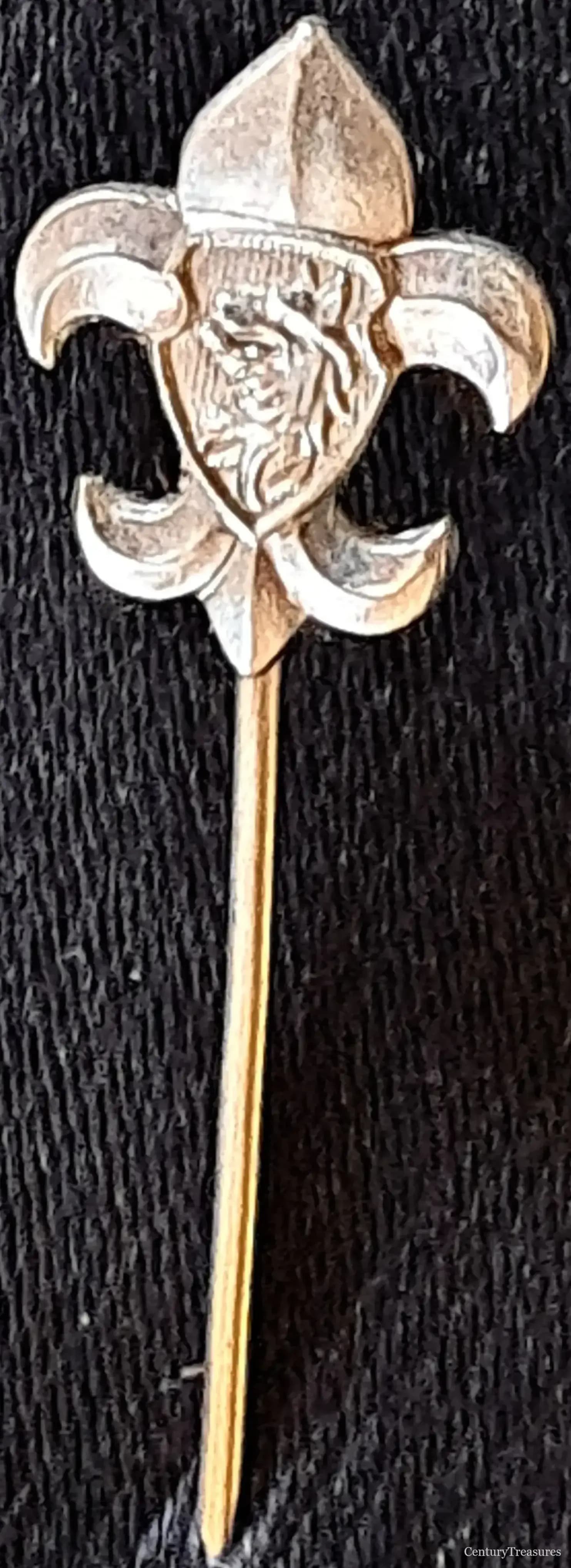 Czechoslovakia Junák Scouting Fleur-de-lis Stickpin