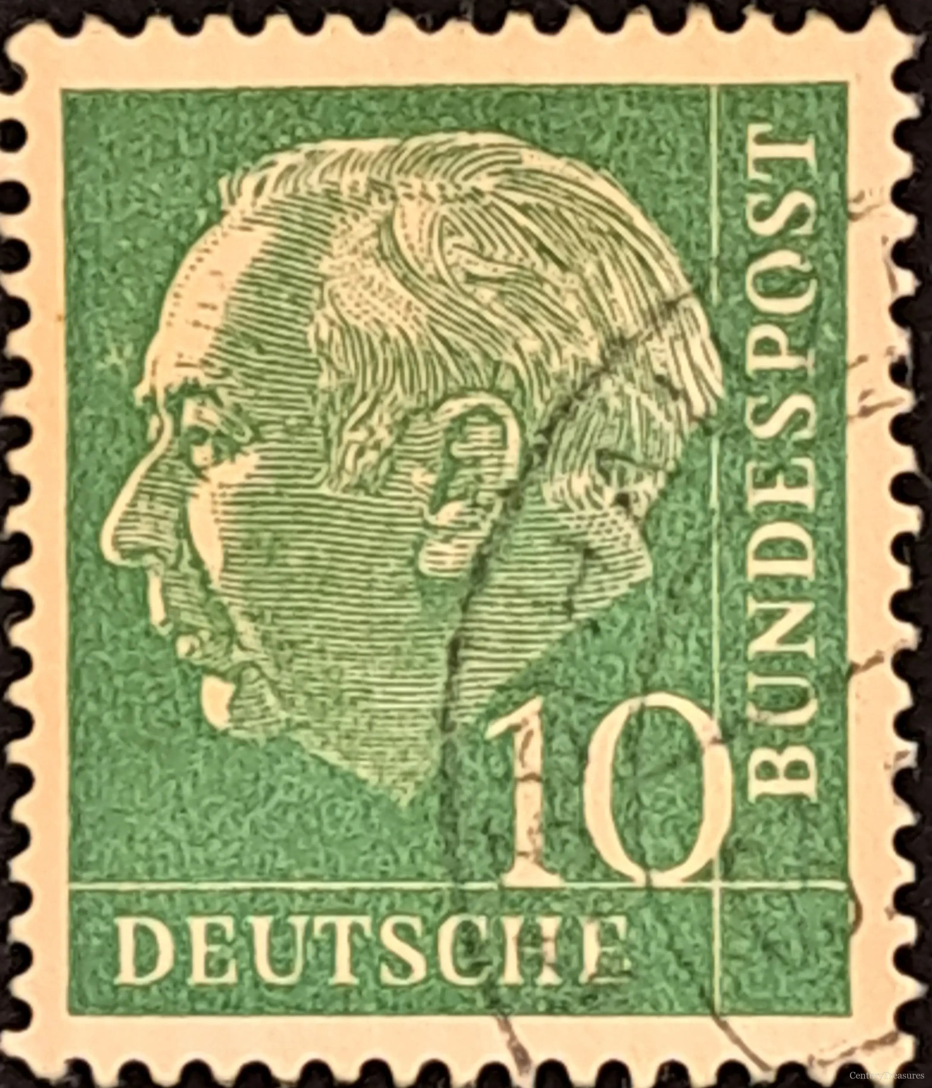 West Germany - The Postcard Pioneer of the Federal Republic