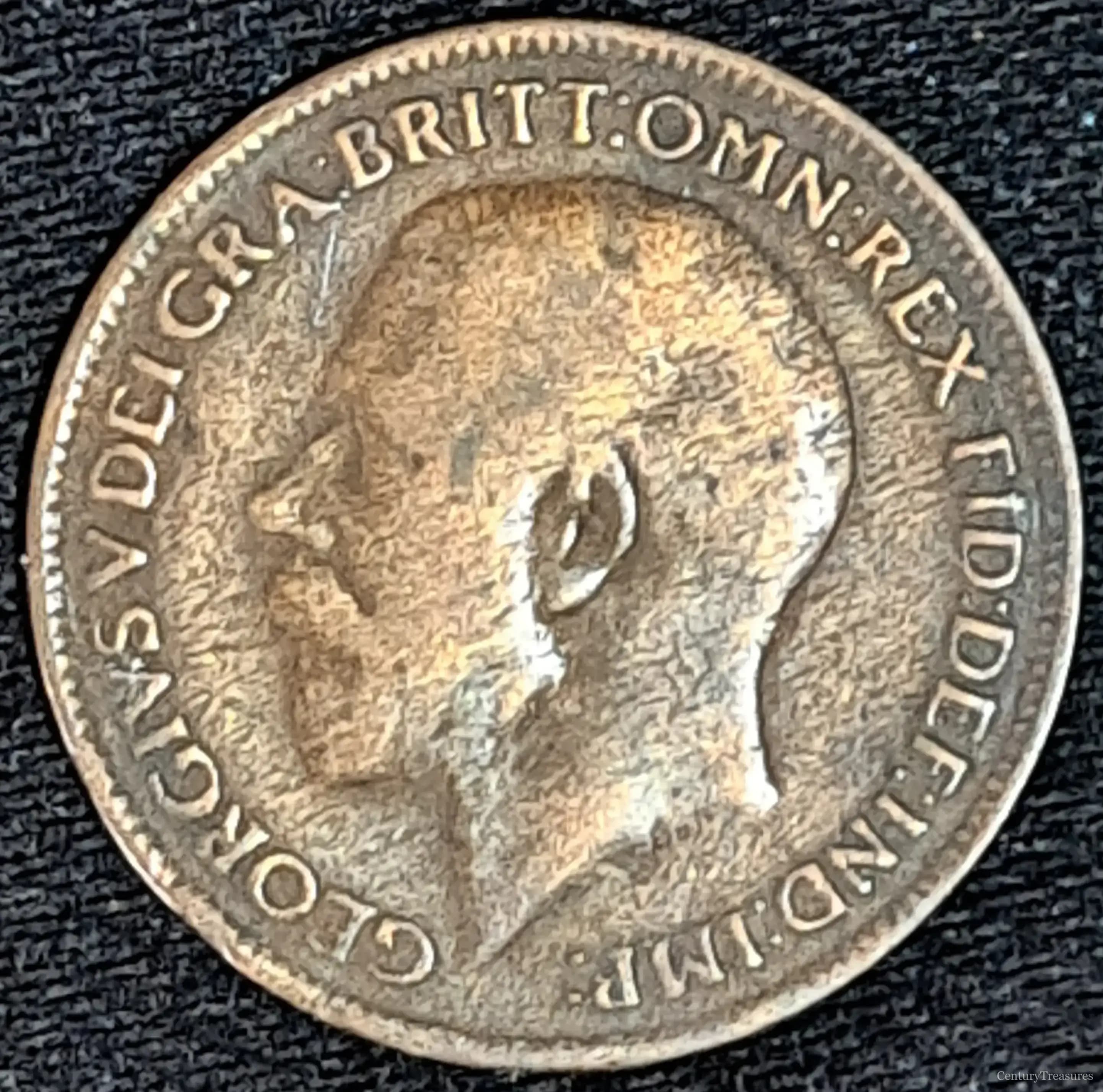 UK 1918 Farthing 