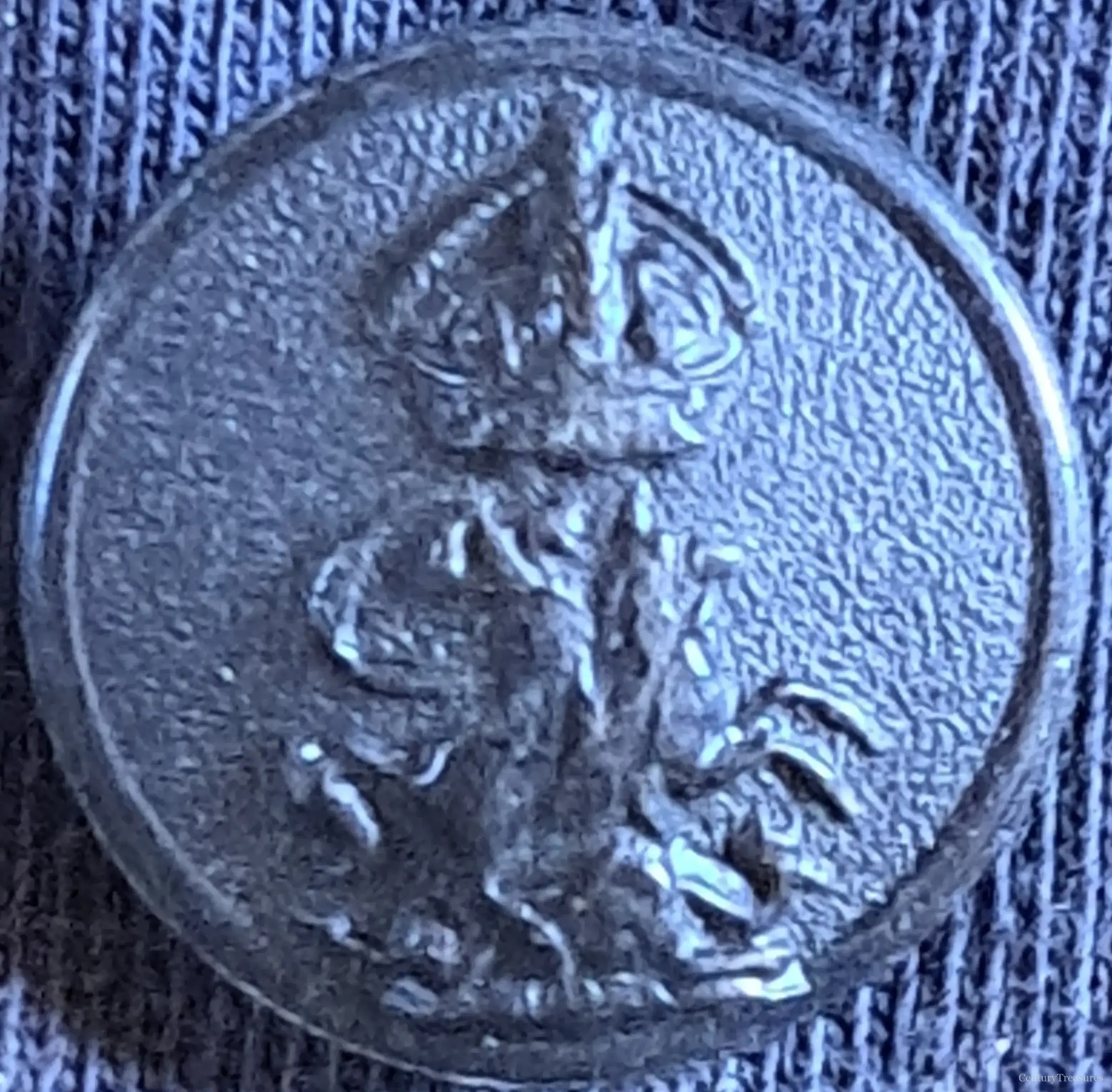 11th Middlesex (St George's) Rifle Volunteers Button