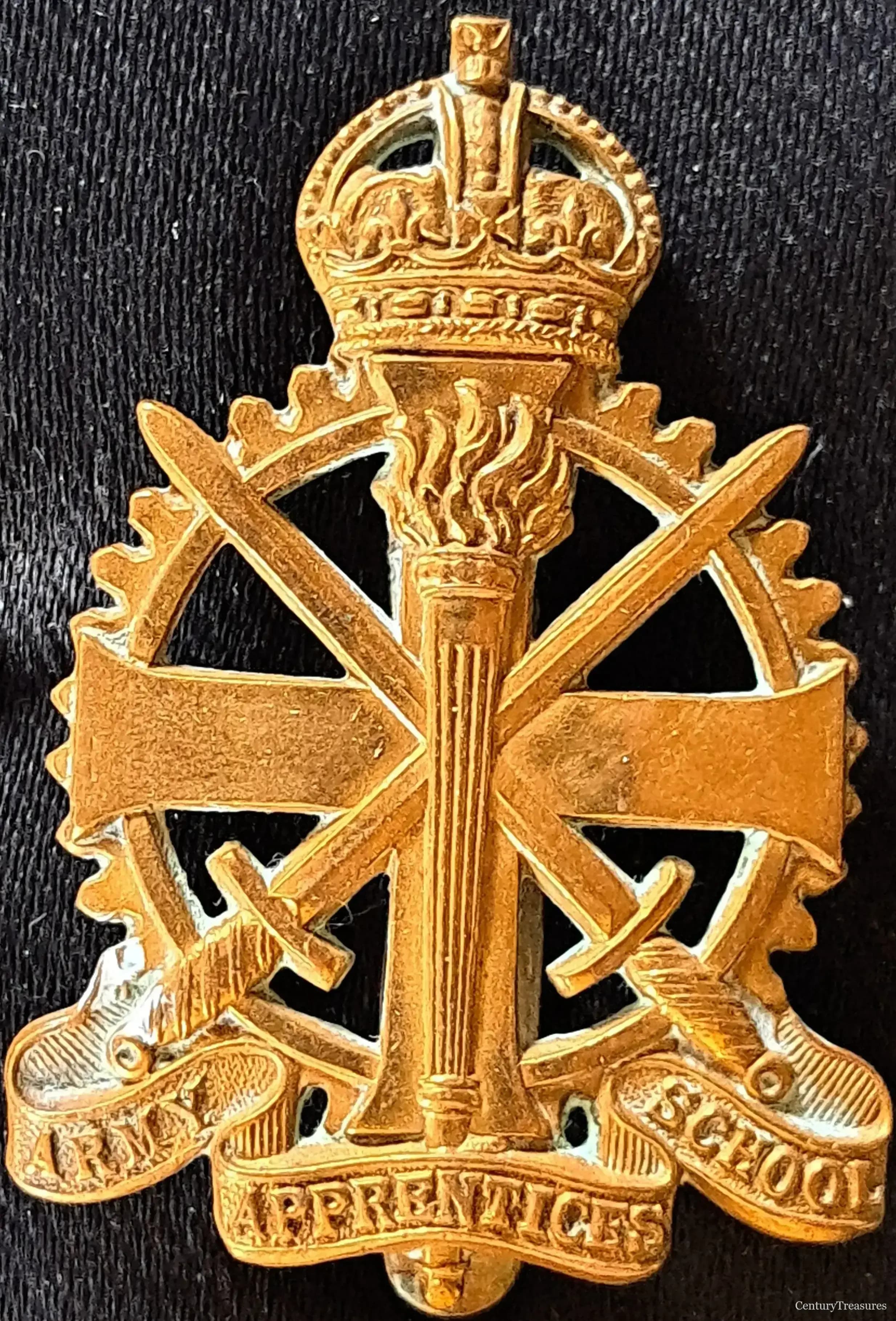 Army Apprentices School Cap Badge
