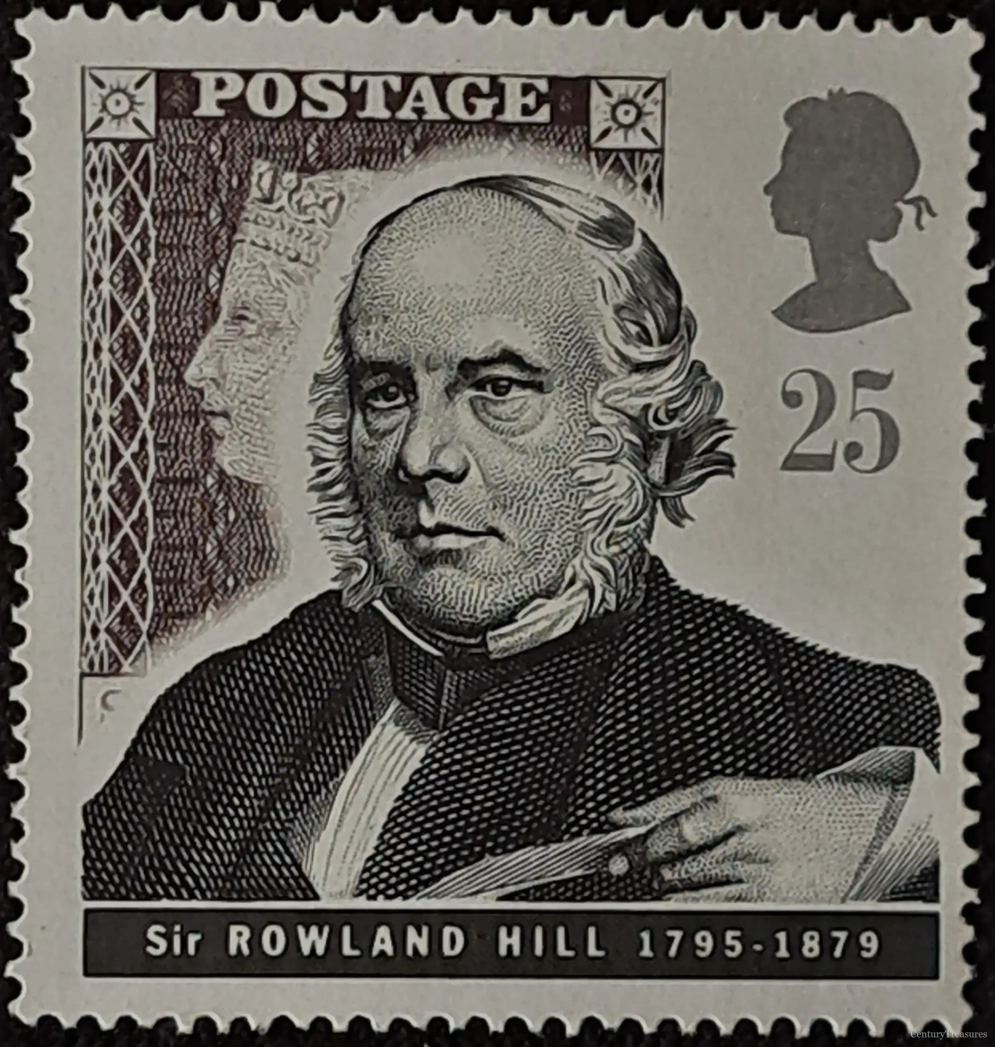 Sir Rowland Hill Centenary Stamp