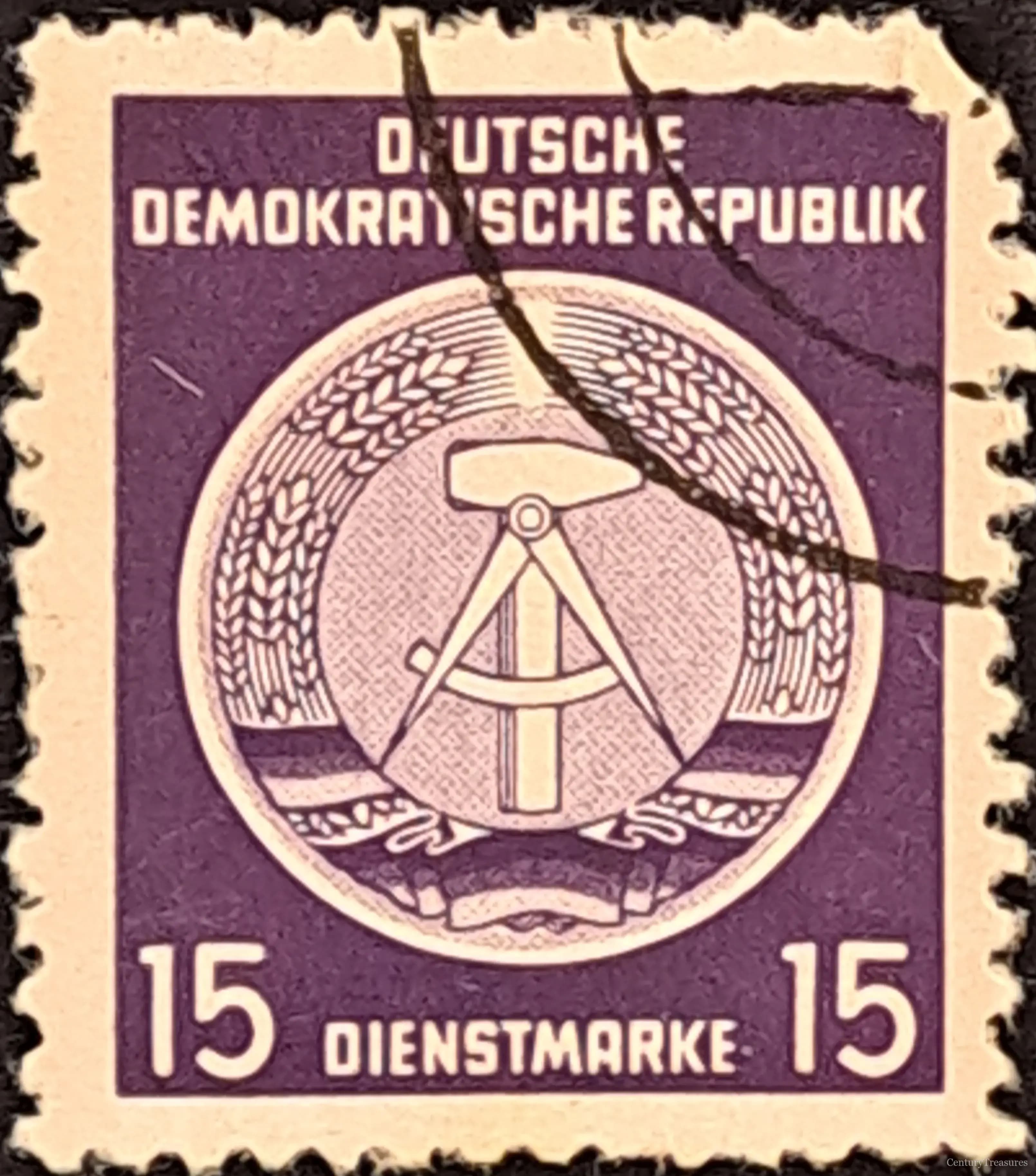 East German State Crest Official Issue
