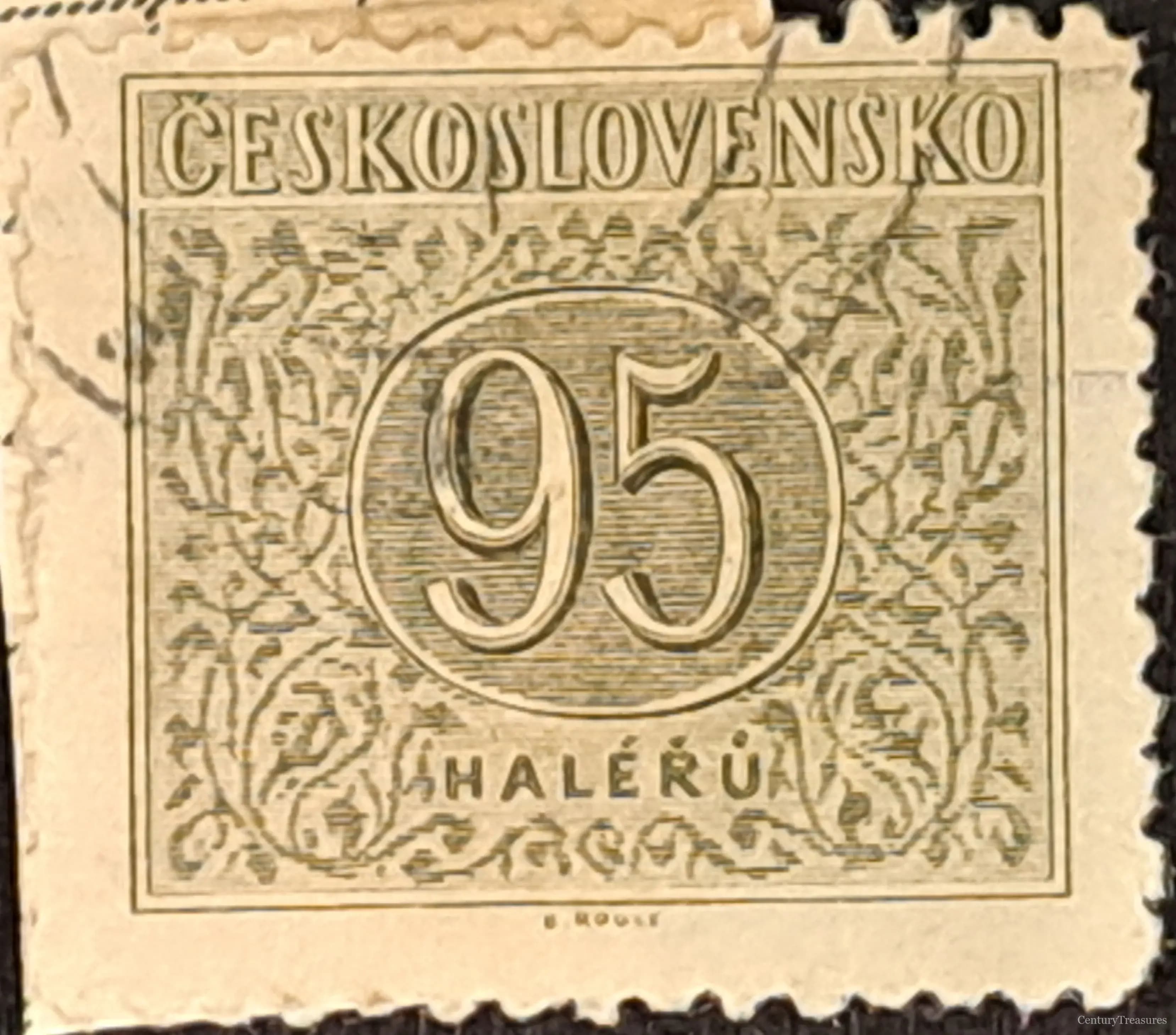 Moravian Botanical Scrollwork