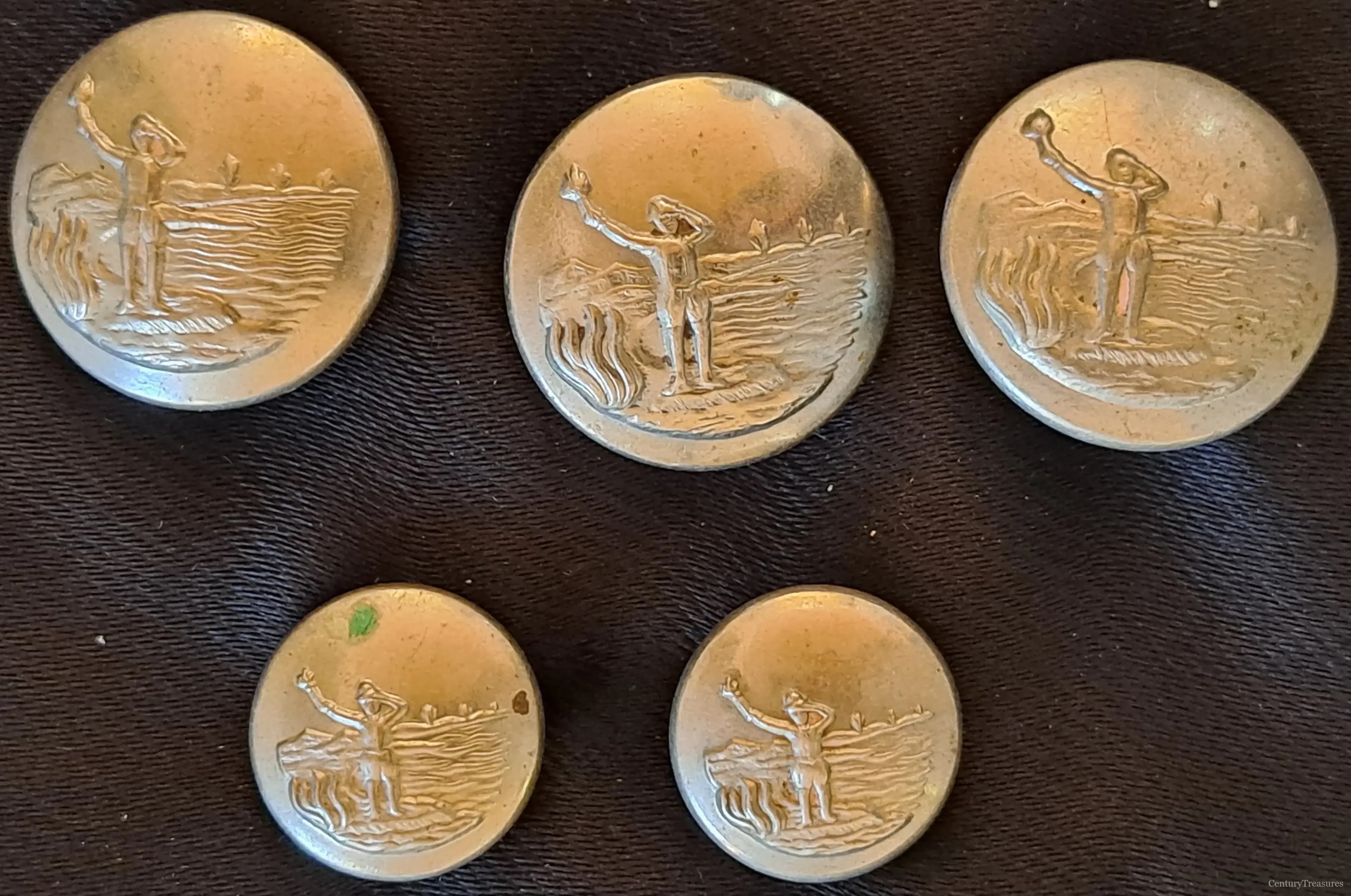 Royal Observer Corps Uniform Buttons