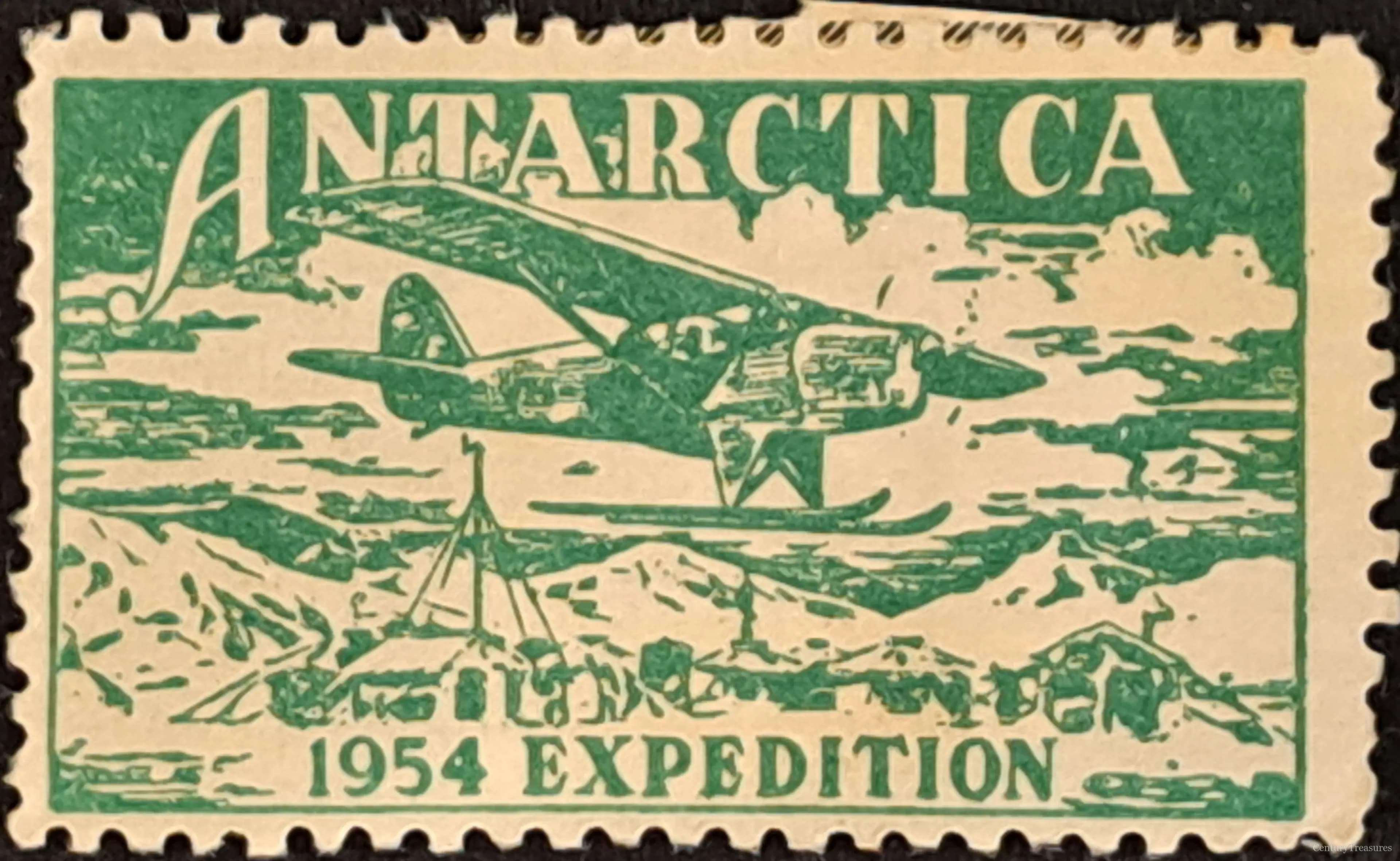 Australian Antarctic Exploration Commemorative Label