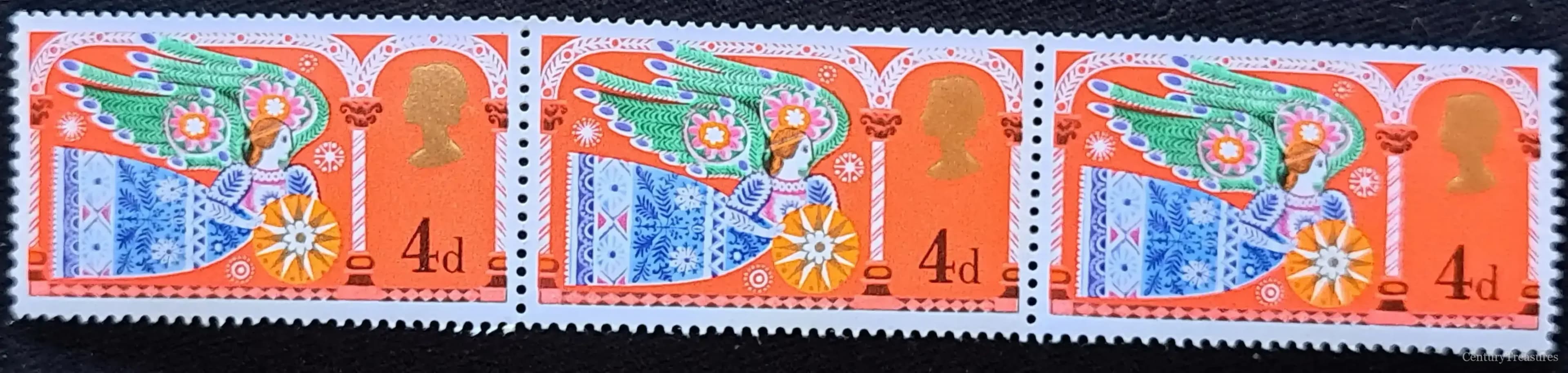 British Herald Angel Christmas Strip