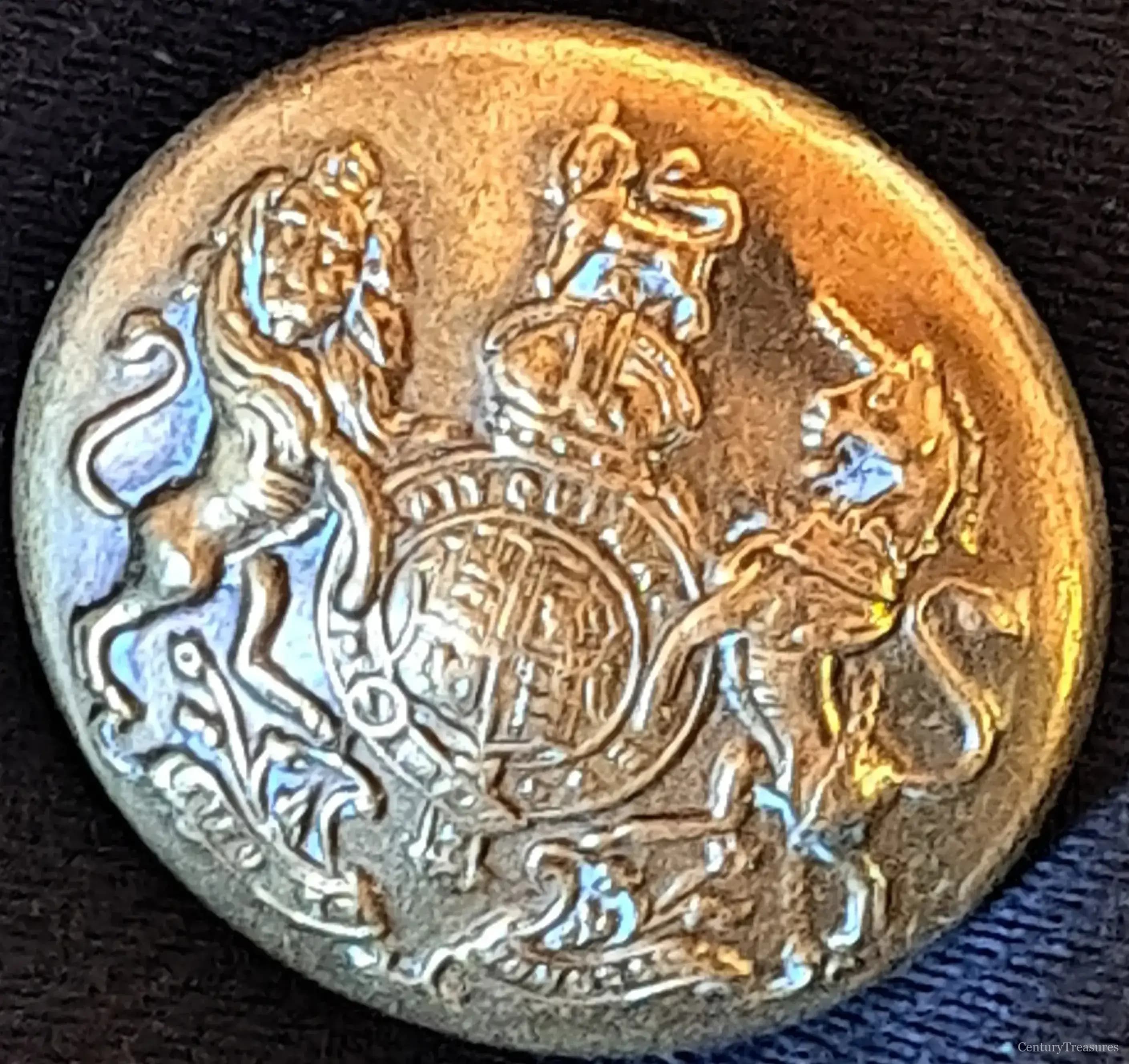 British General Service Button