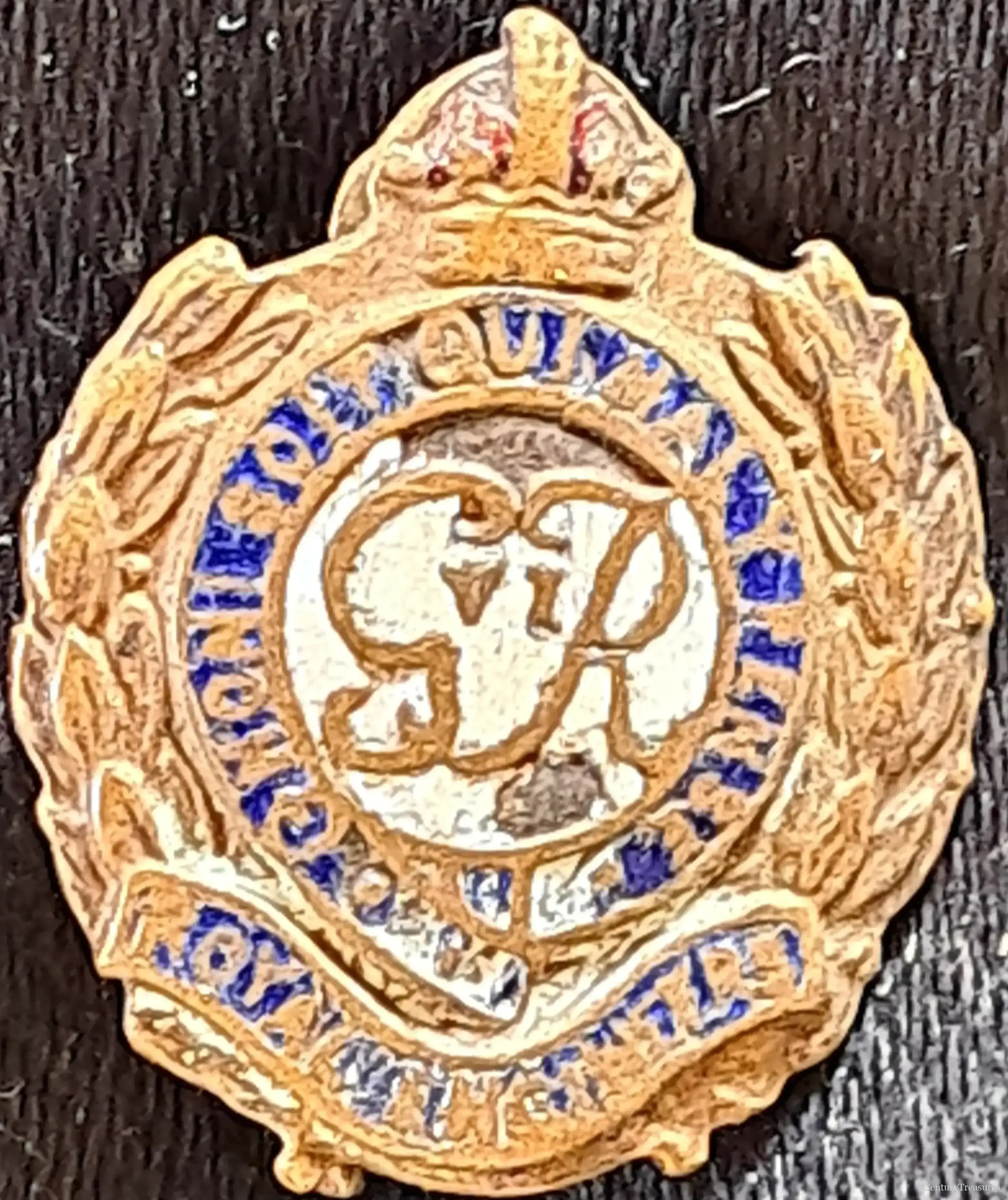 Royal Engineers George VI Sweetheart Brooch