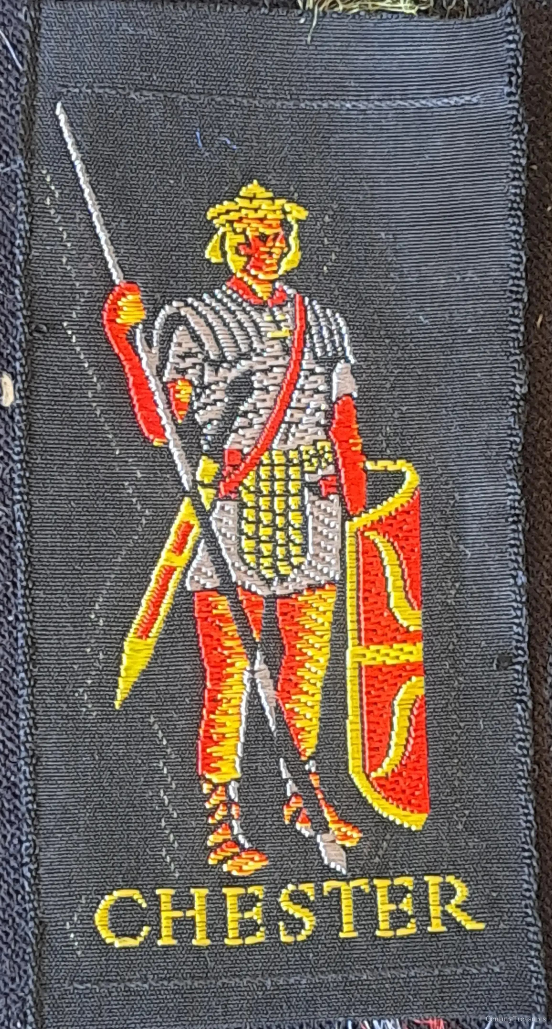 Chester Woven Cloth Scout District Badge