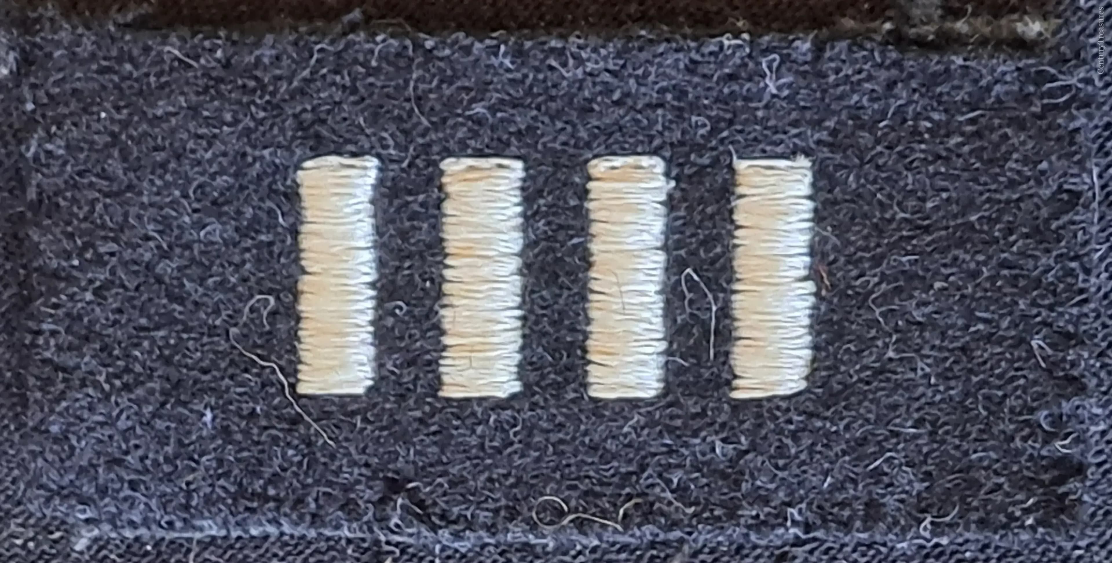 Service bars rank insignia slip on
