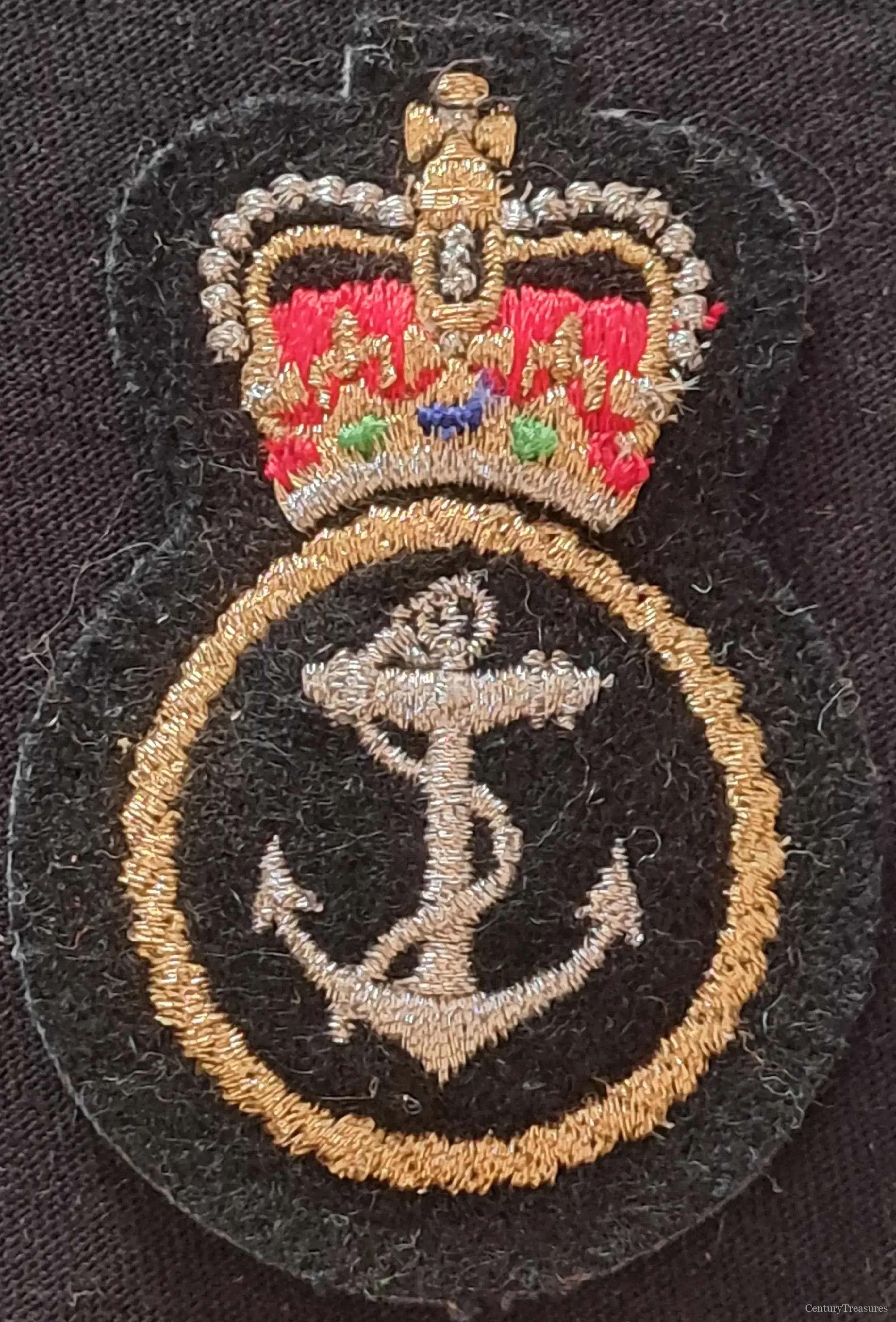 Royal Canadian Navy Petty Officer Cap Badge