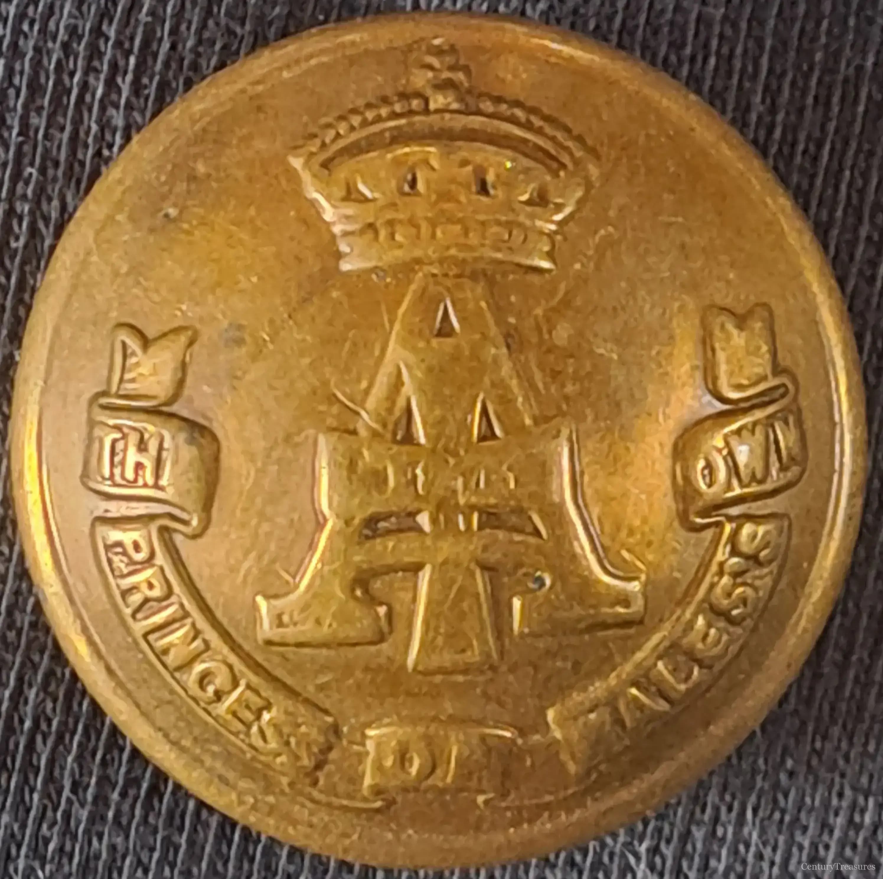 Princess of Wales’s Own (Green Howards) Uniform Button