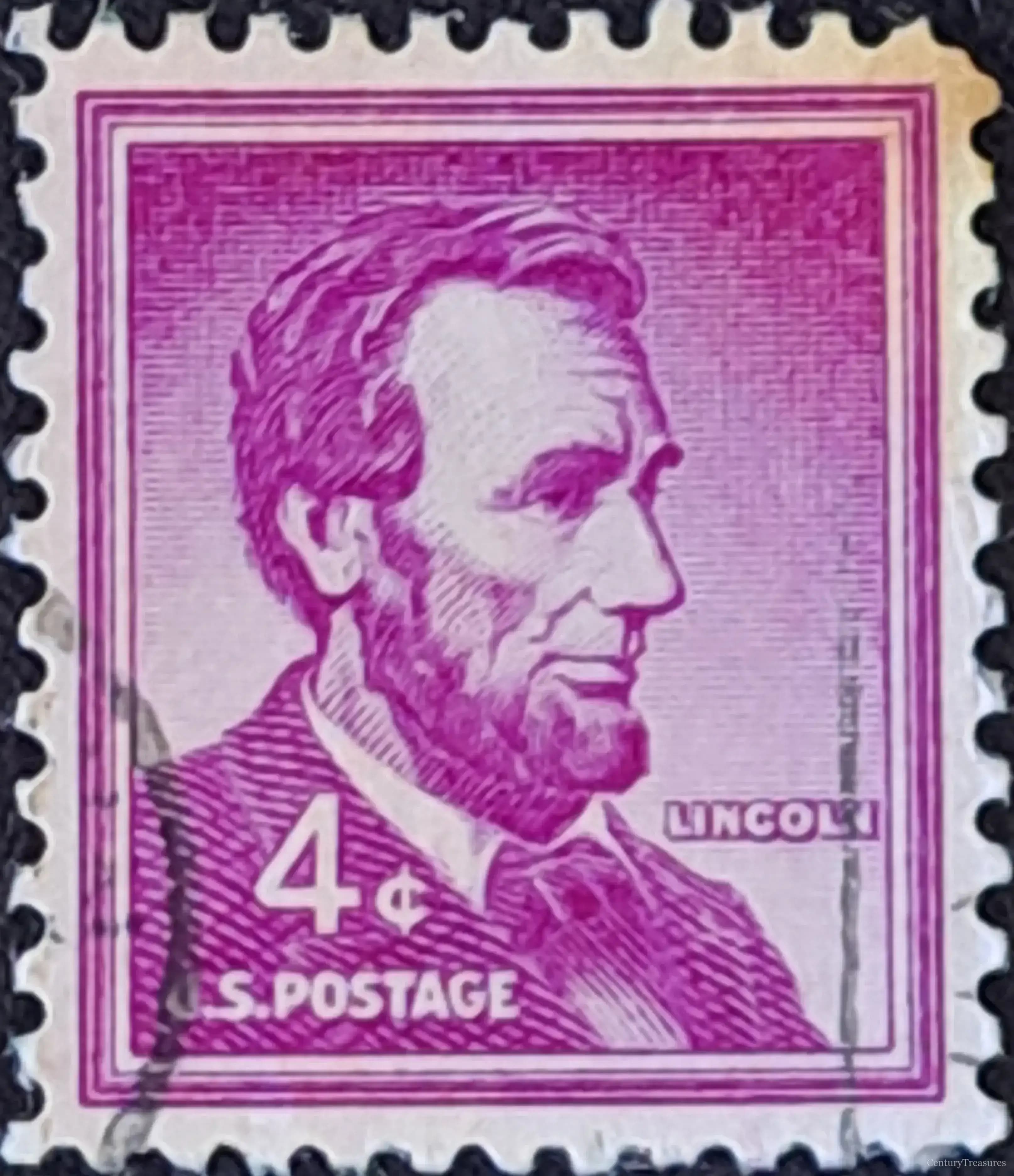 US 4¢ Abraham Lincoln