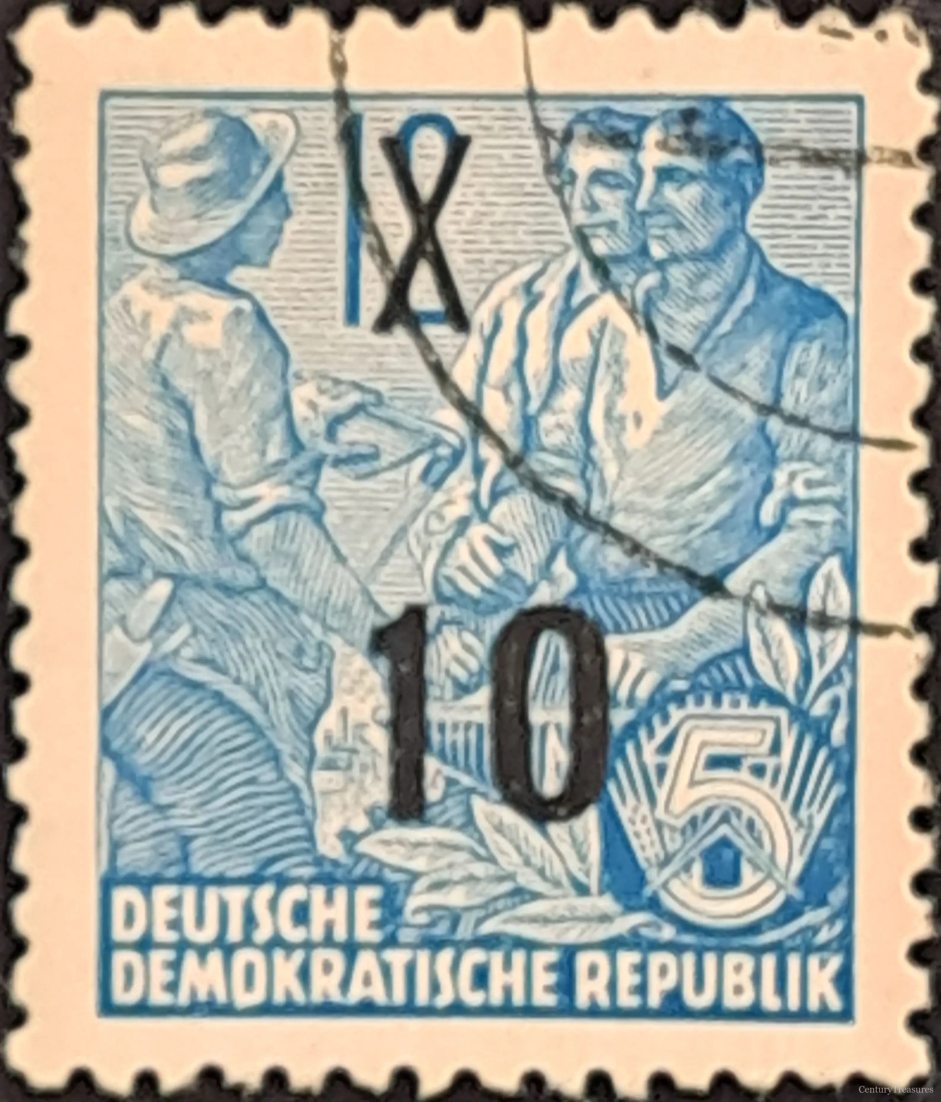 East German Industrial Steelworkers Surcharge