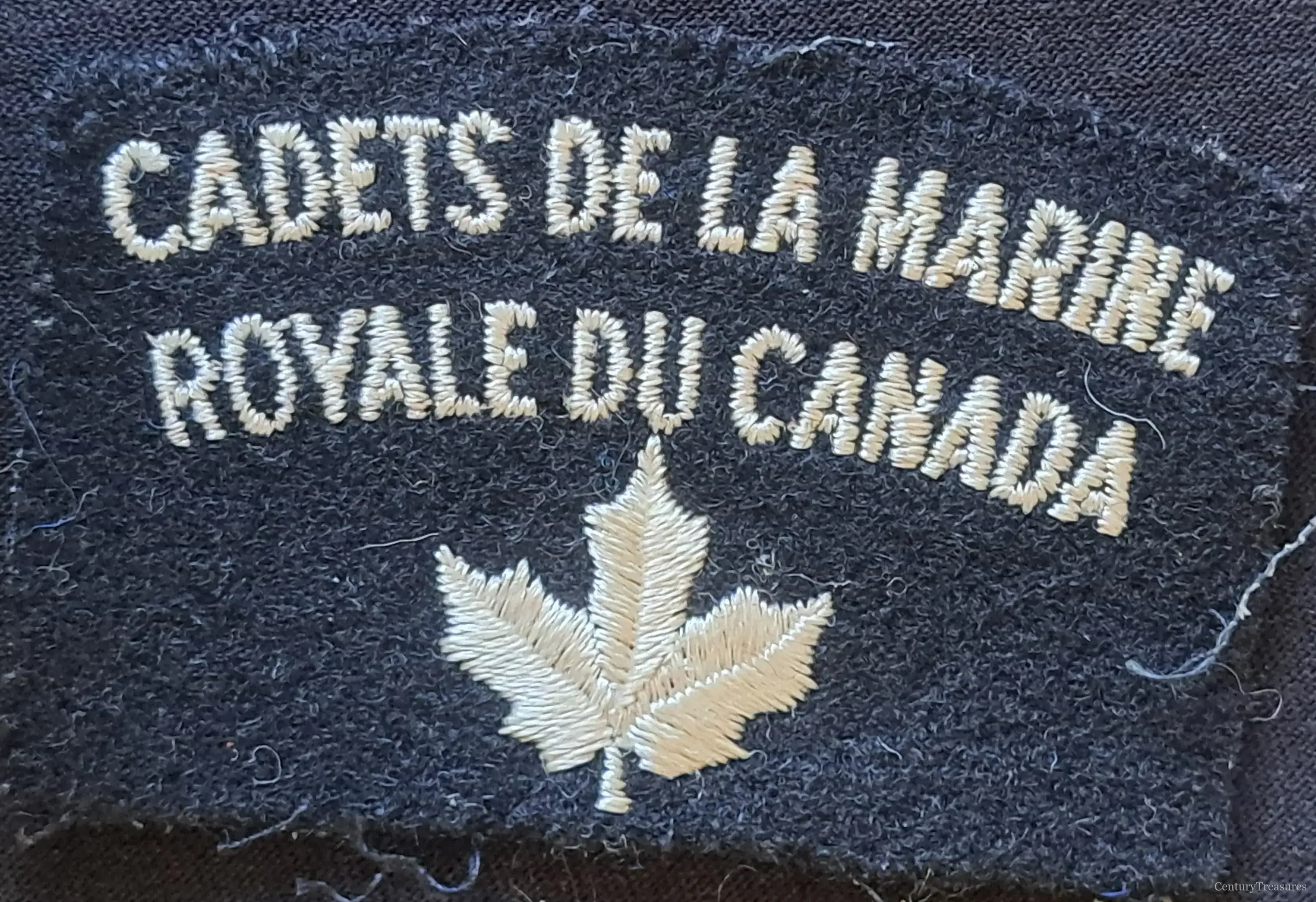 Royal Canadian Sea Cadets French-Language Shoulder Title