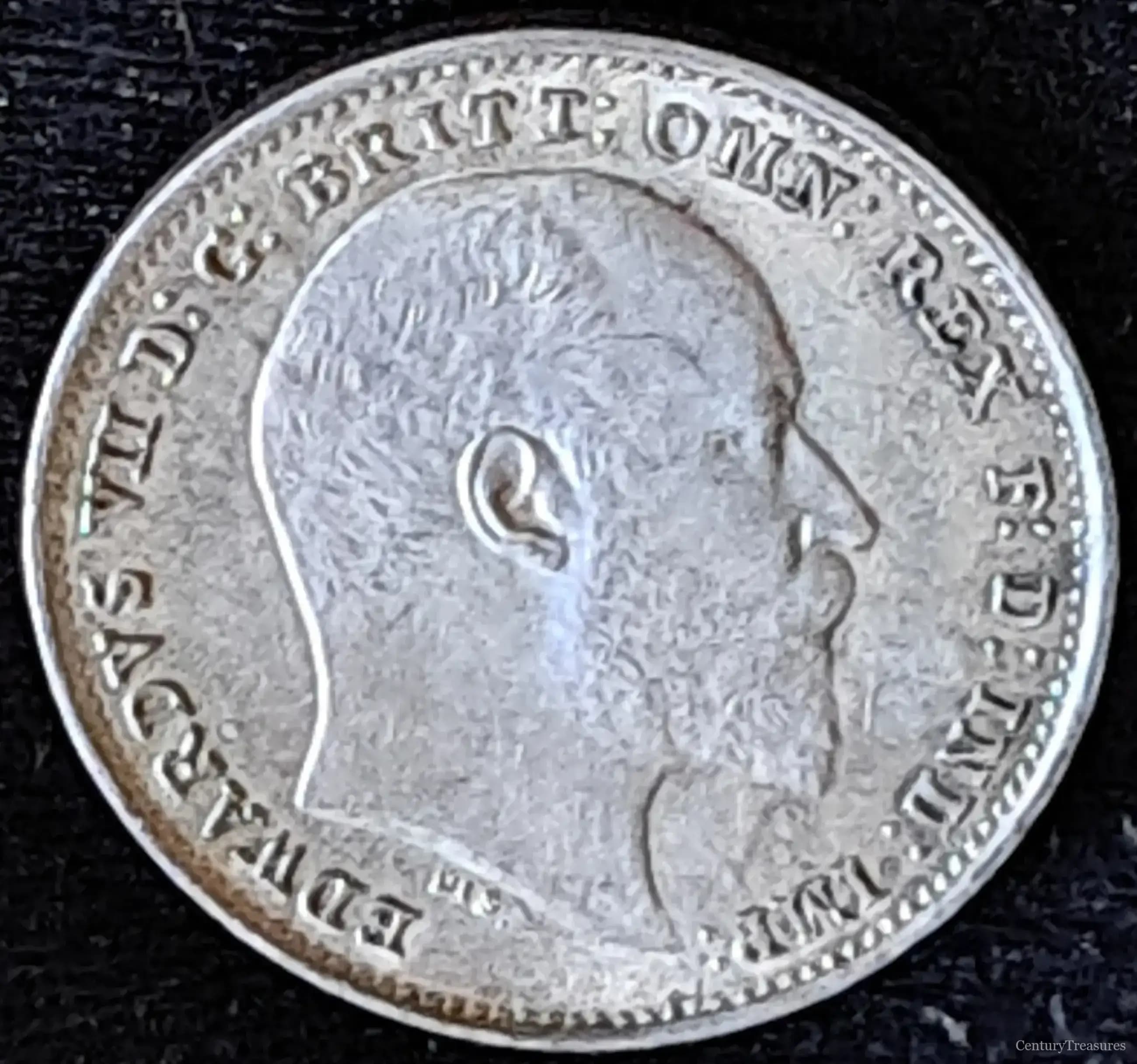 UK 1902 Maundy Three Pence