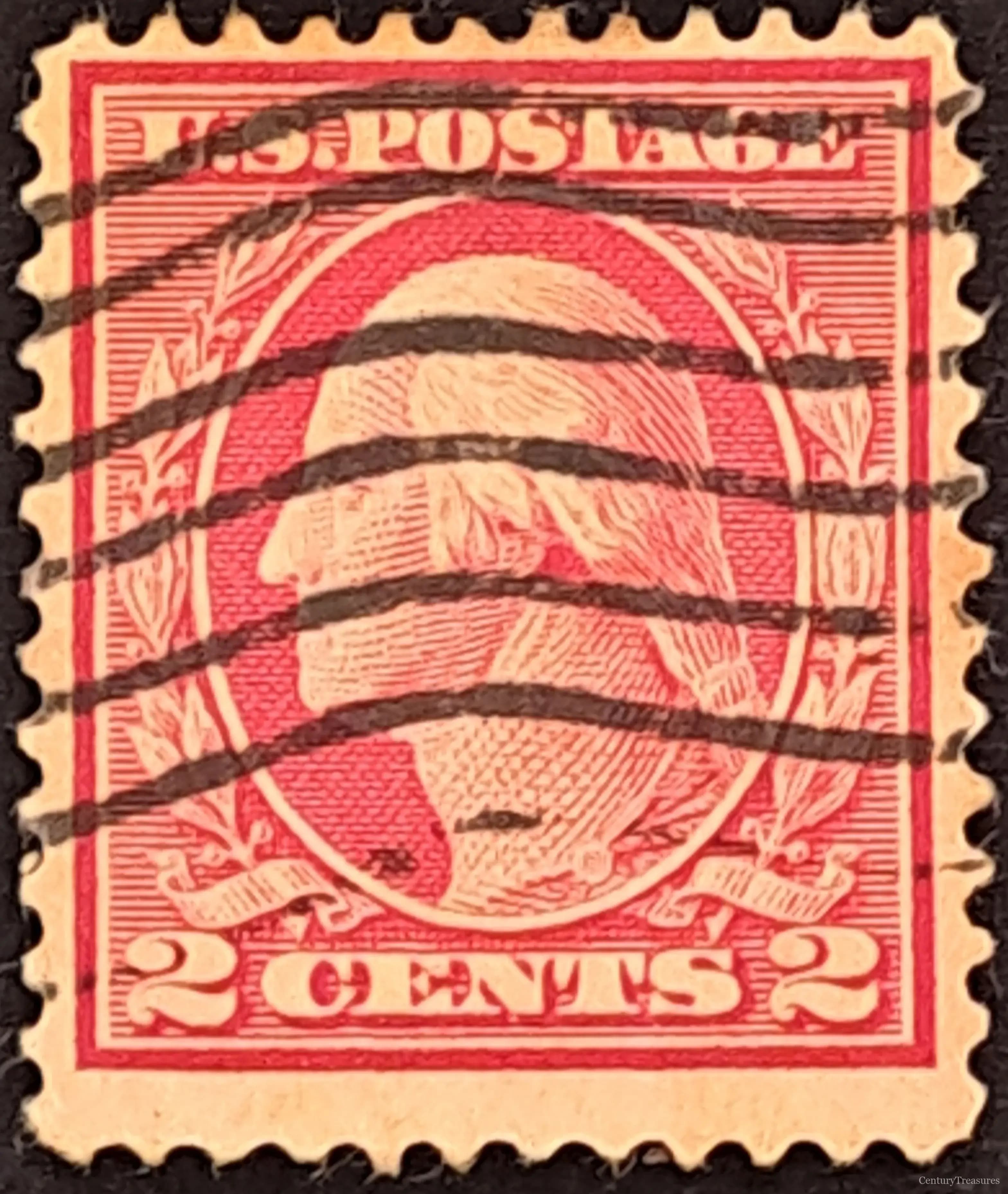 1922 George Washington Fourth Bureau Definitive