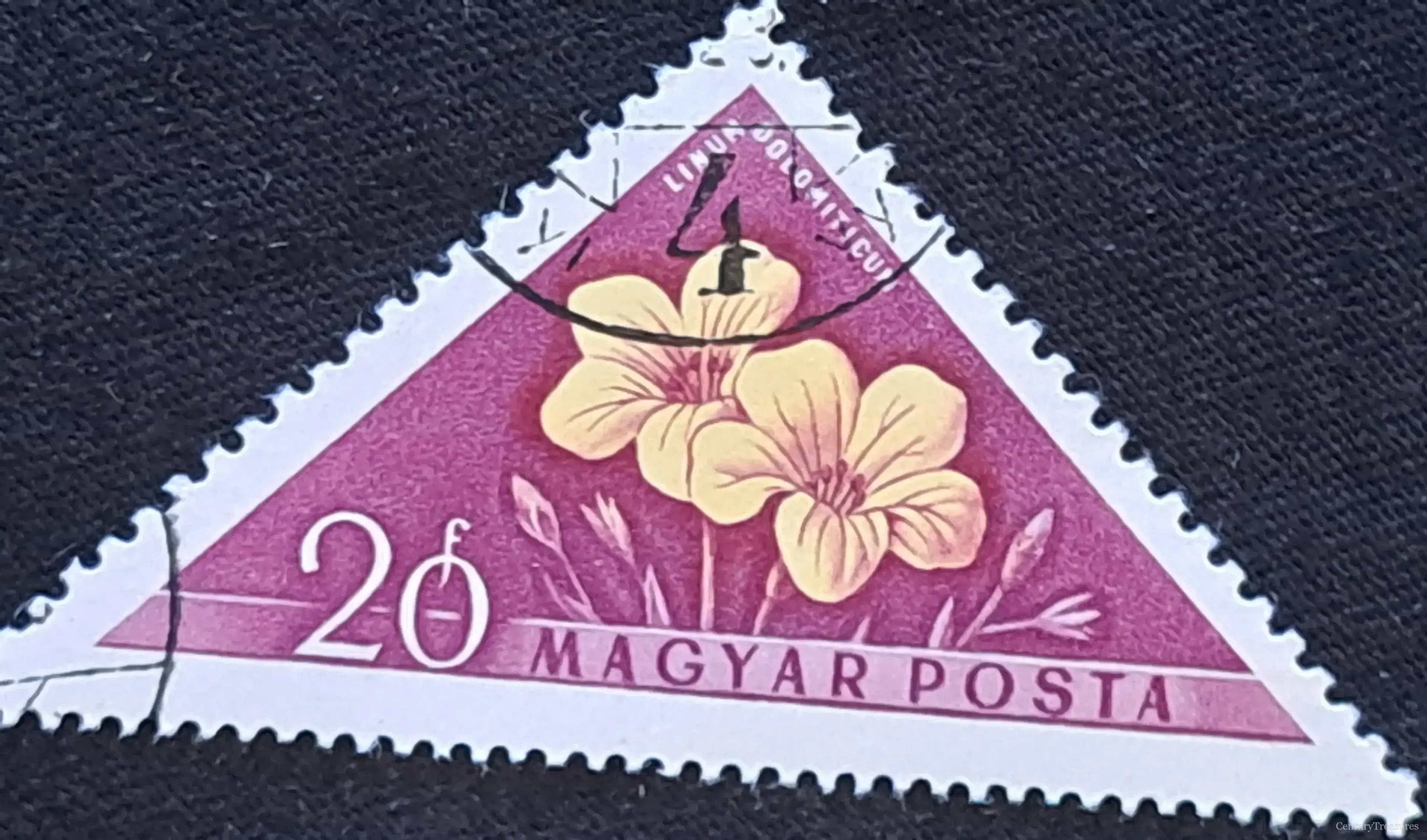 Hungarian Botanical Heritage Triangular 