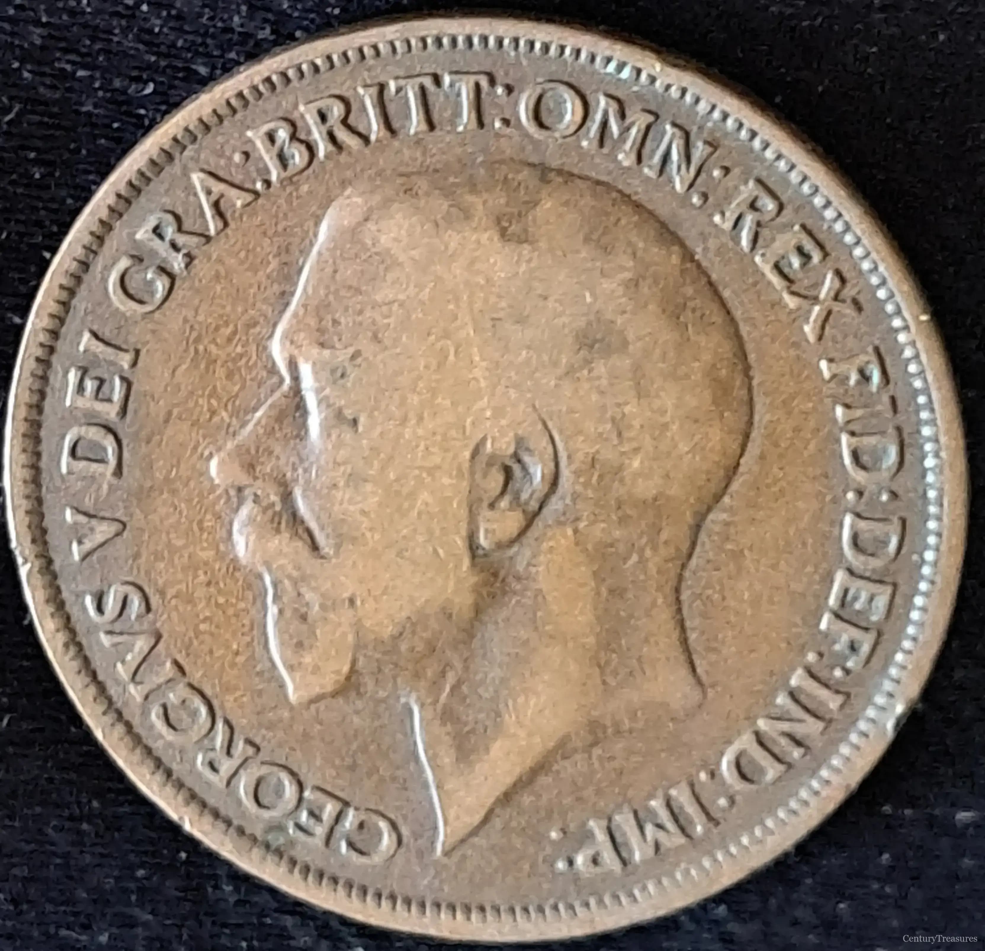 UK 1917 Penny