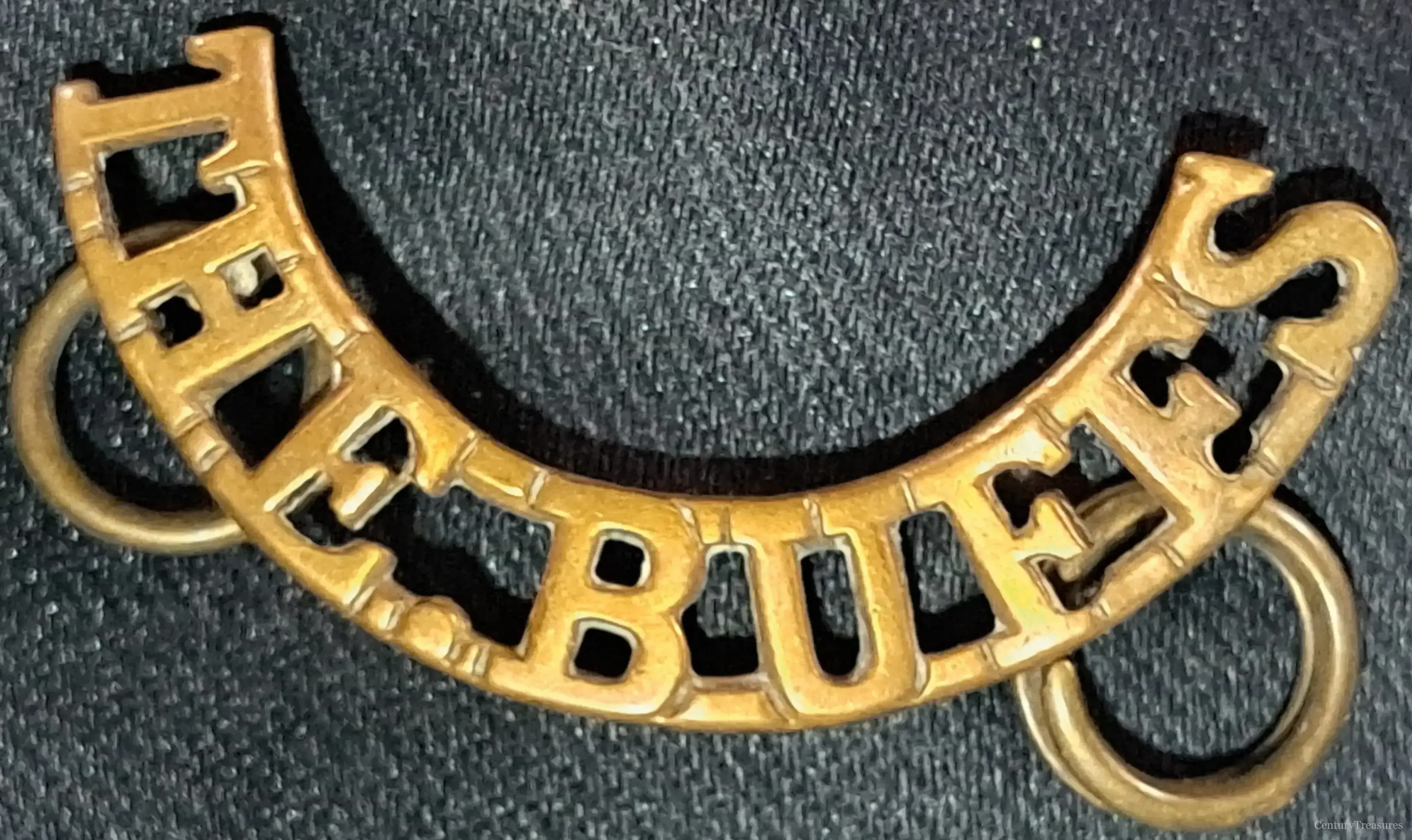 The Buffs (East Kent Regiment) Shoulder Title