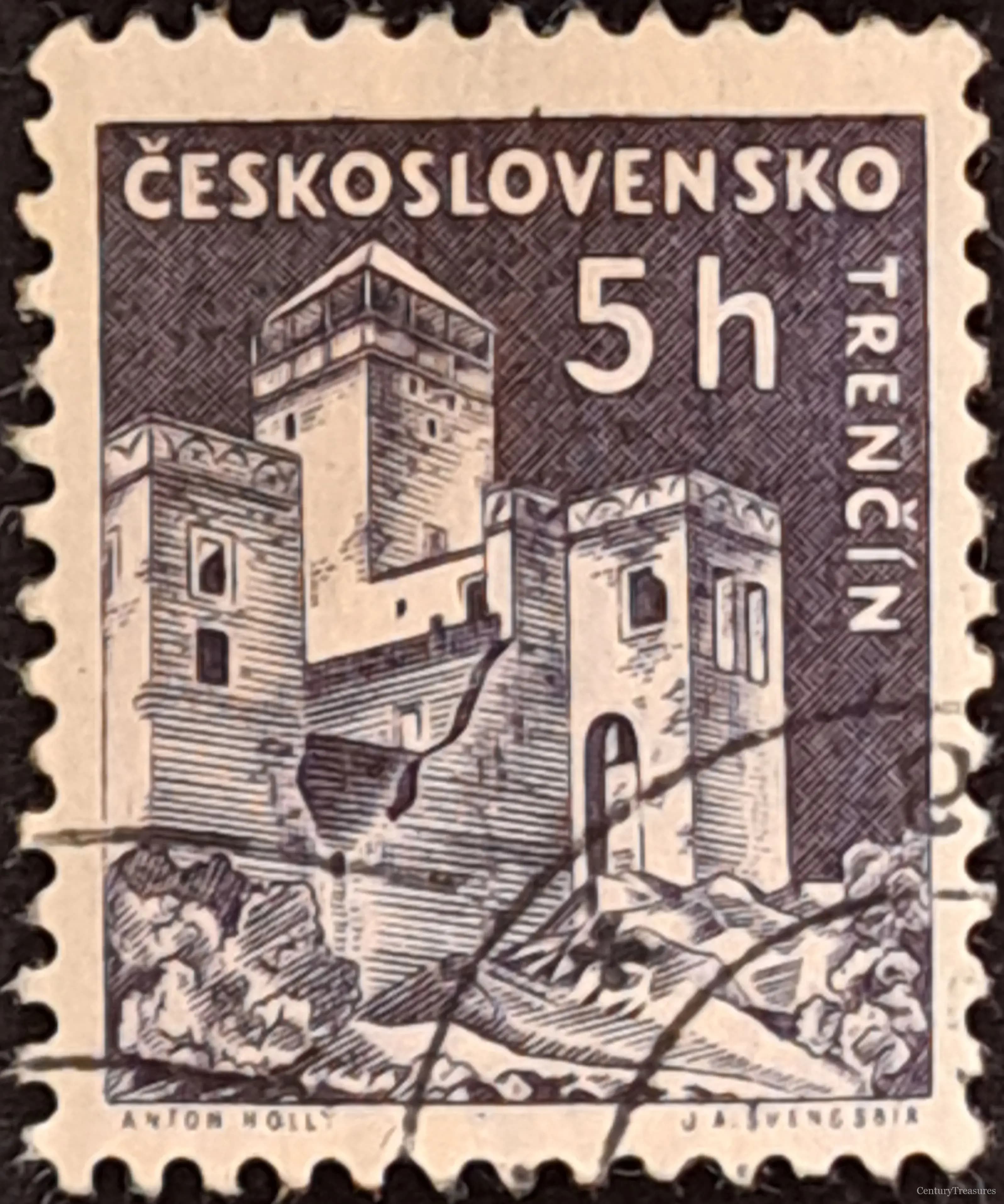 Czechoslovakian Trenčín Castle Definitive