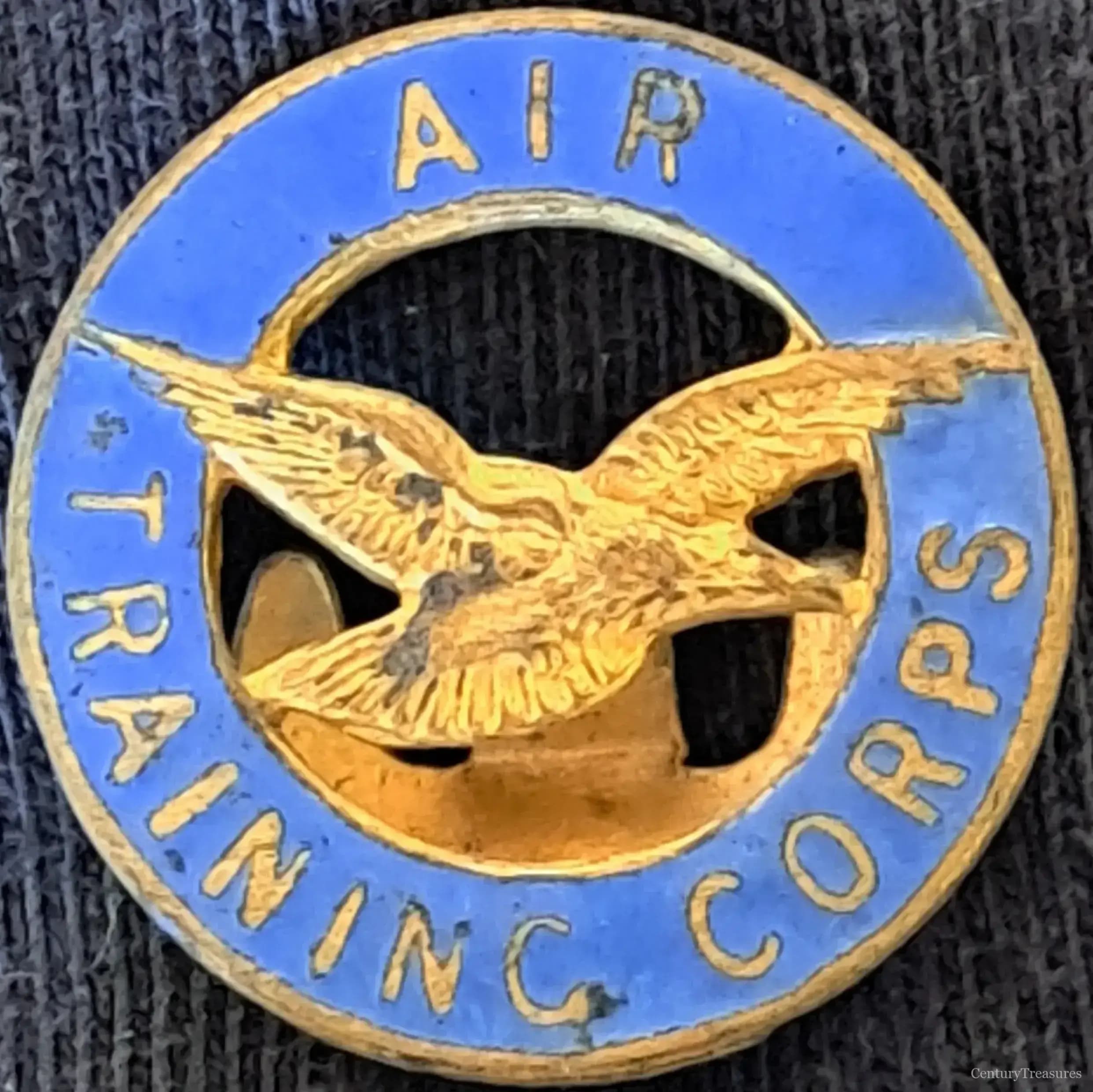 Air Training Corps Enamel Lapel Badge