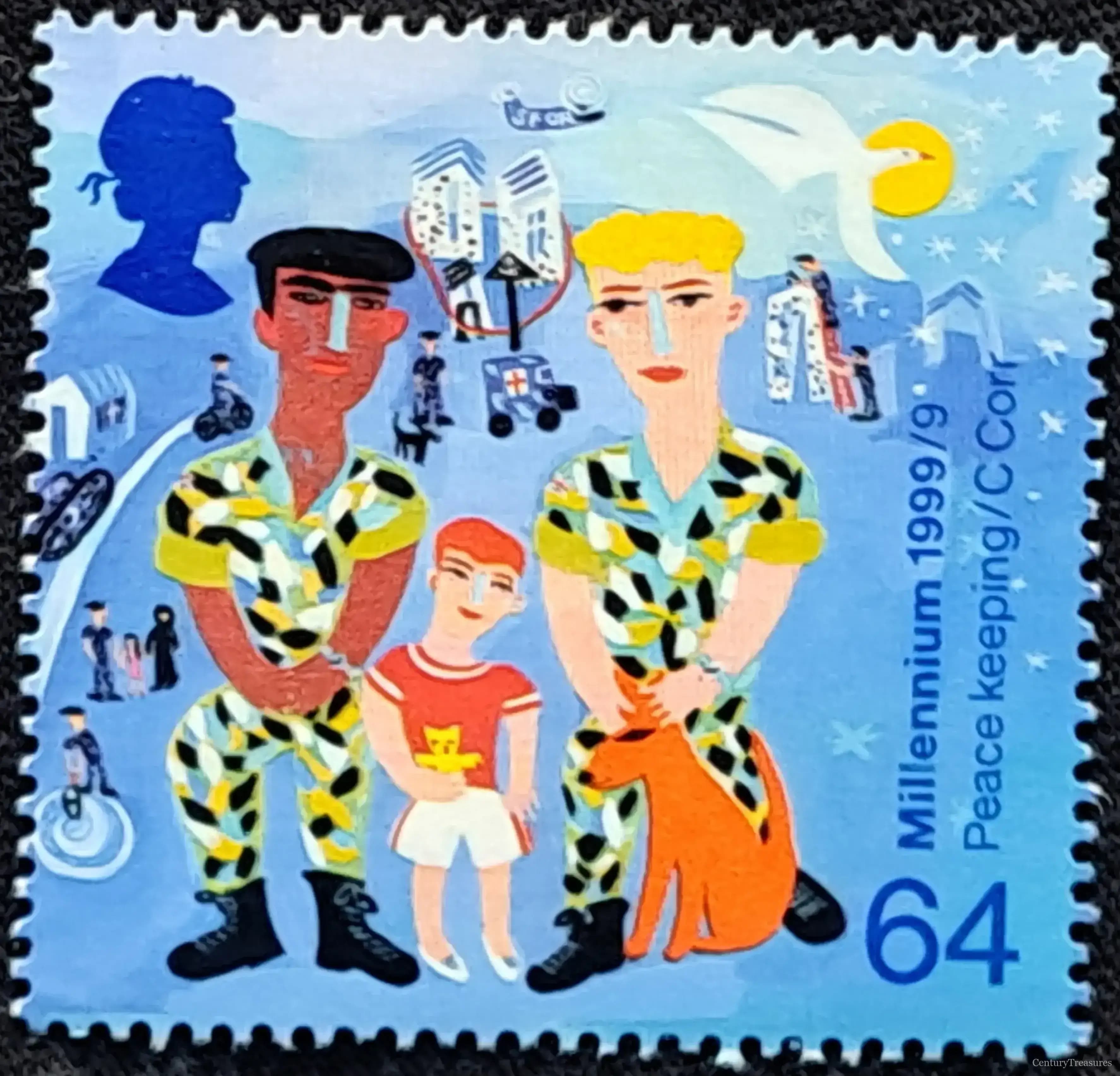 UK Millennium Peacekeeping Commemorative 
