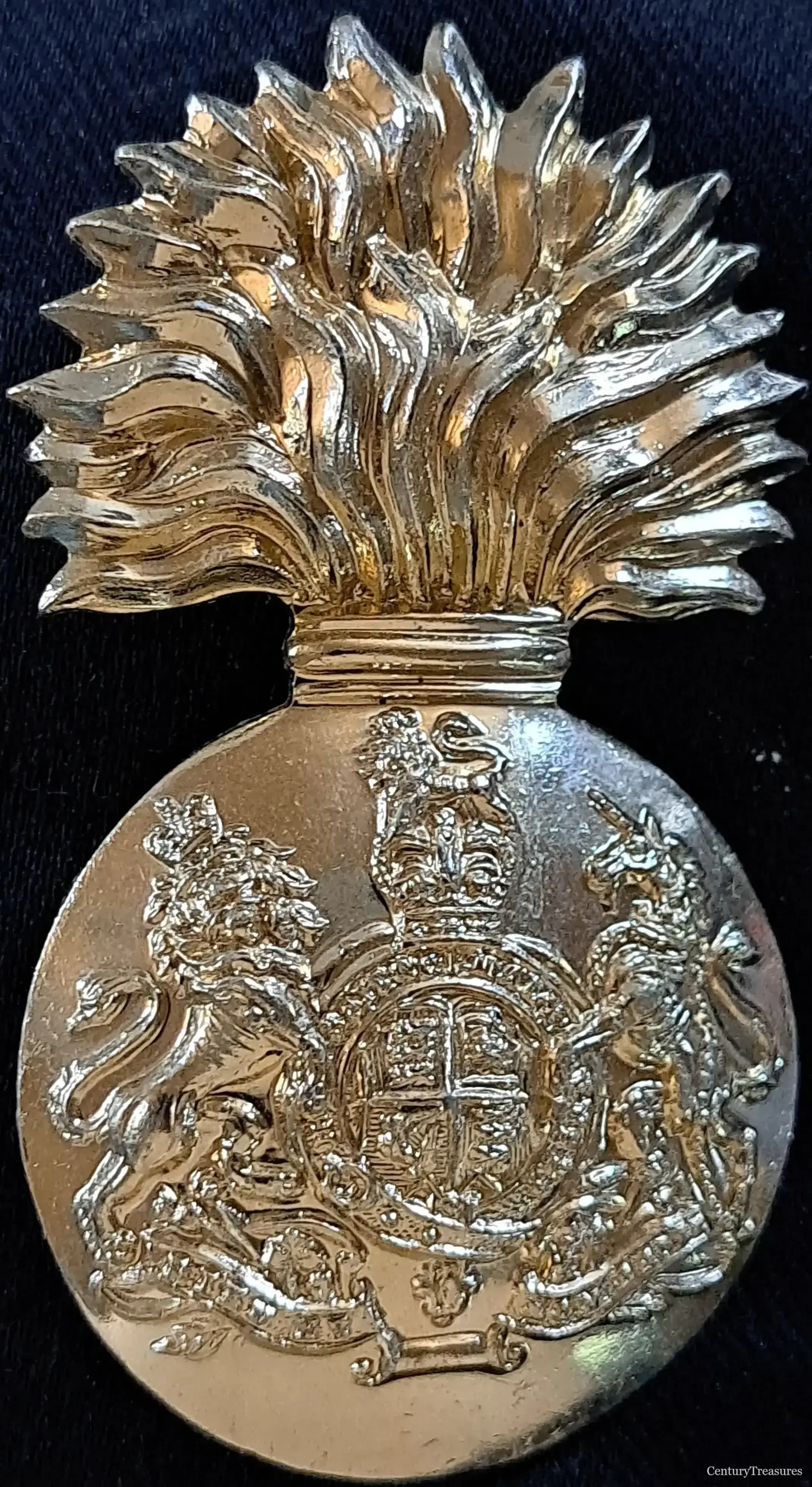 Royal Scots Fusiliers Staybrite Cap Badge