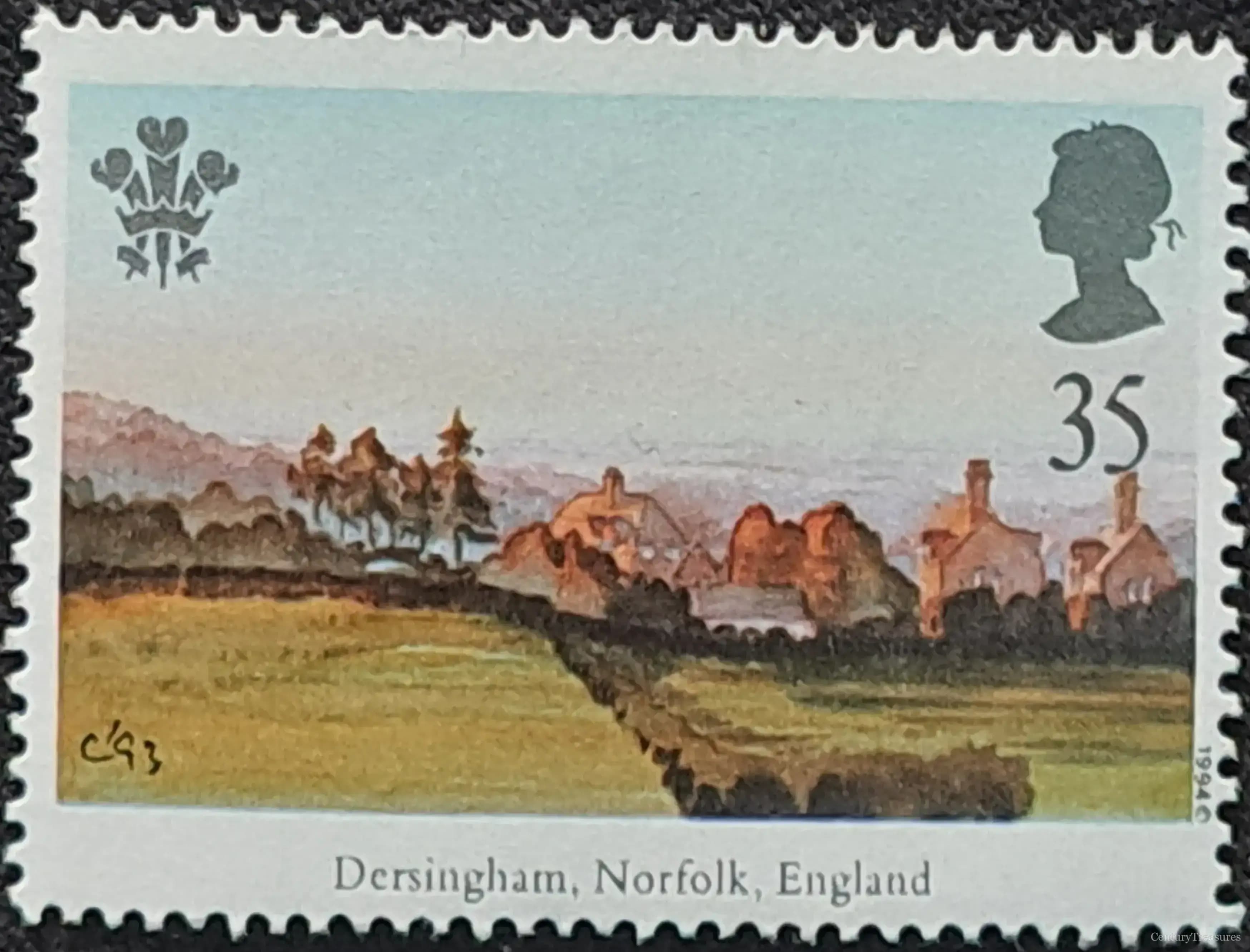 Royal Mail Prince of Wales Painting Stamp