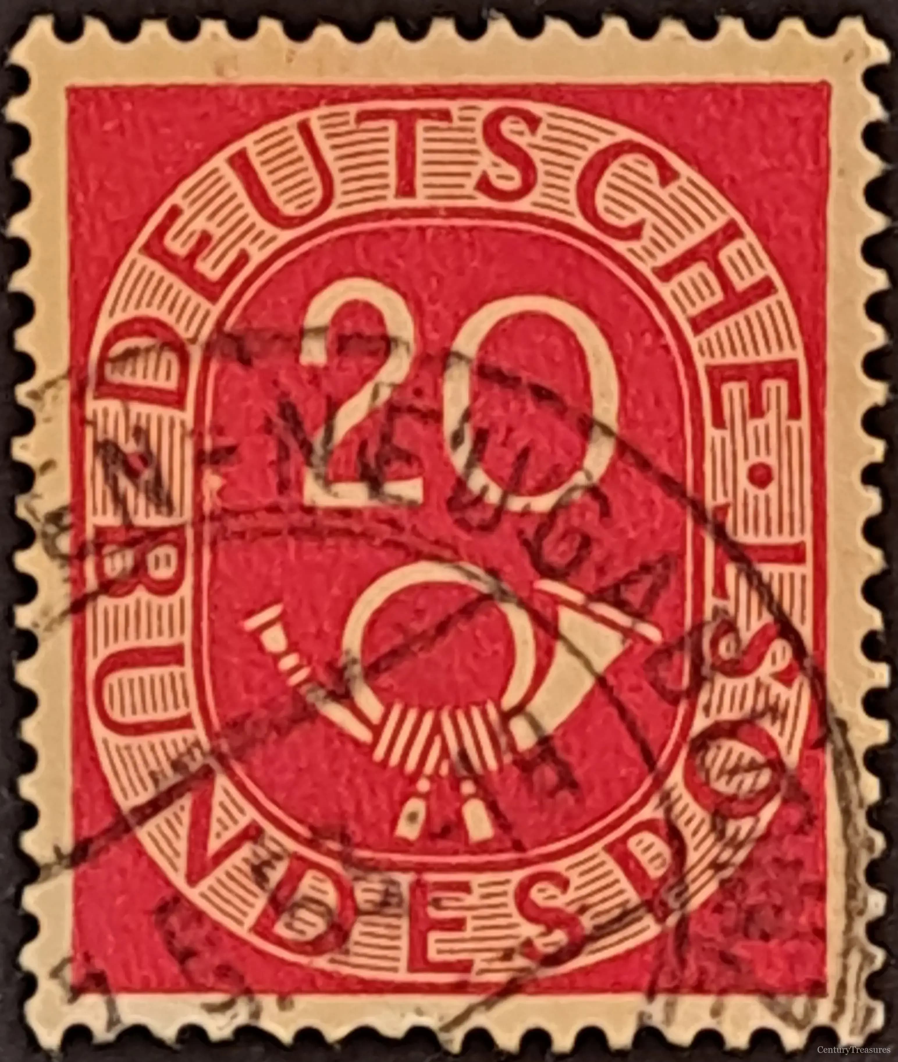West German Posthorn Definitive Issue