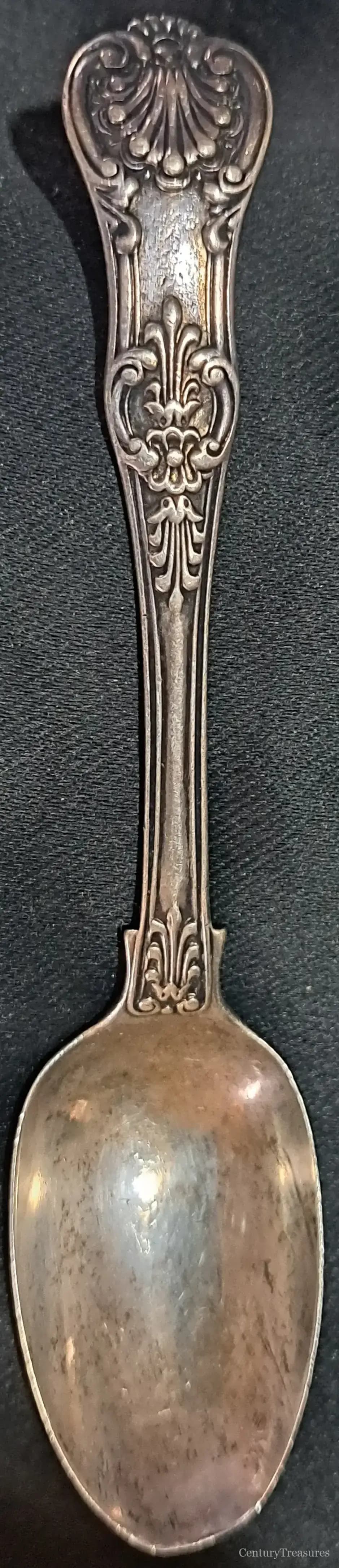 Victorian London Queens Pattern Sterling Teaspoon