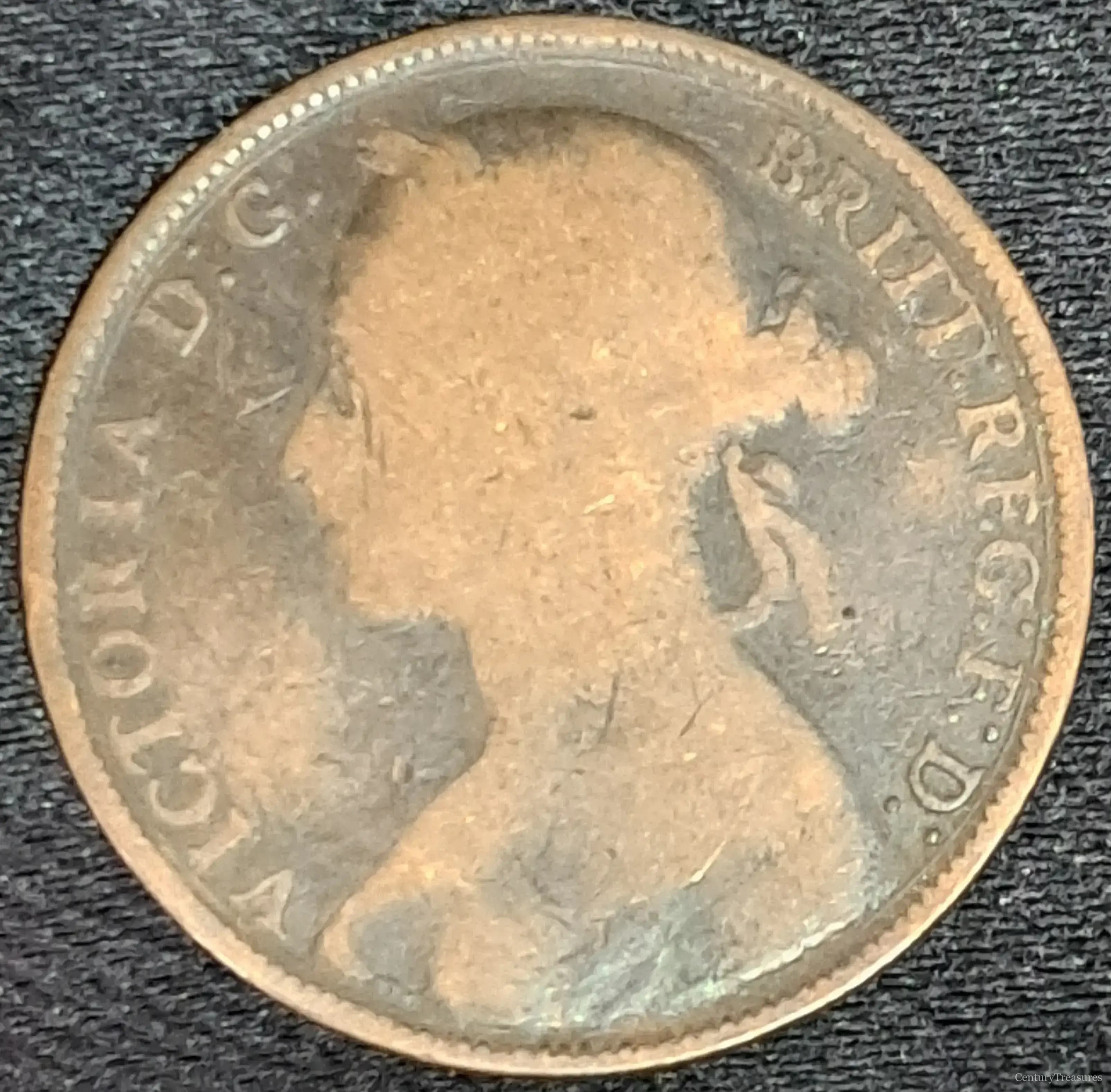 UK 1882 Heaton Penny
