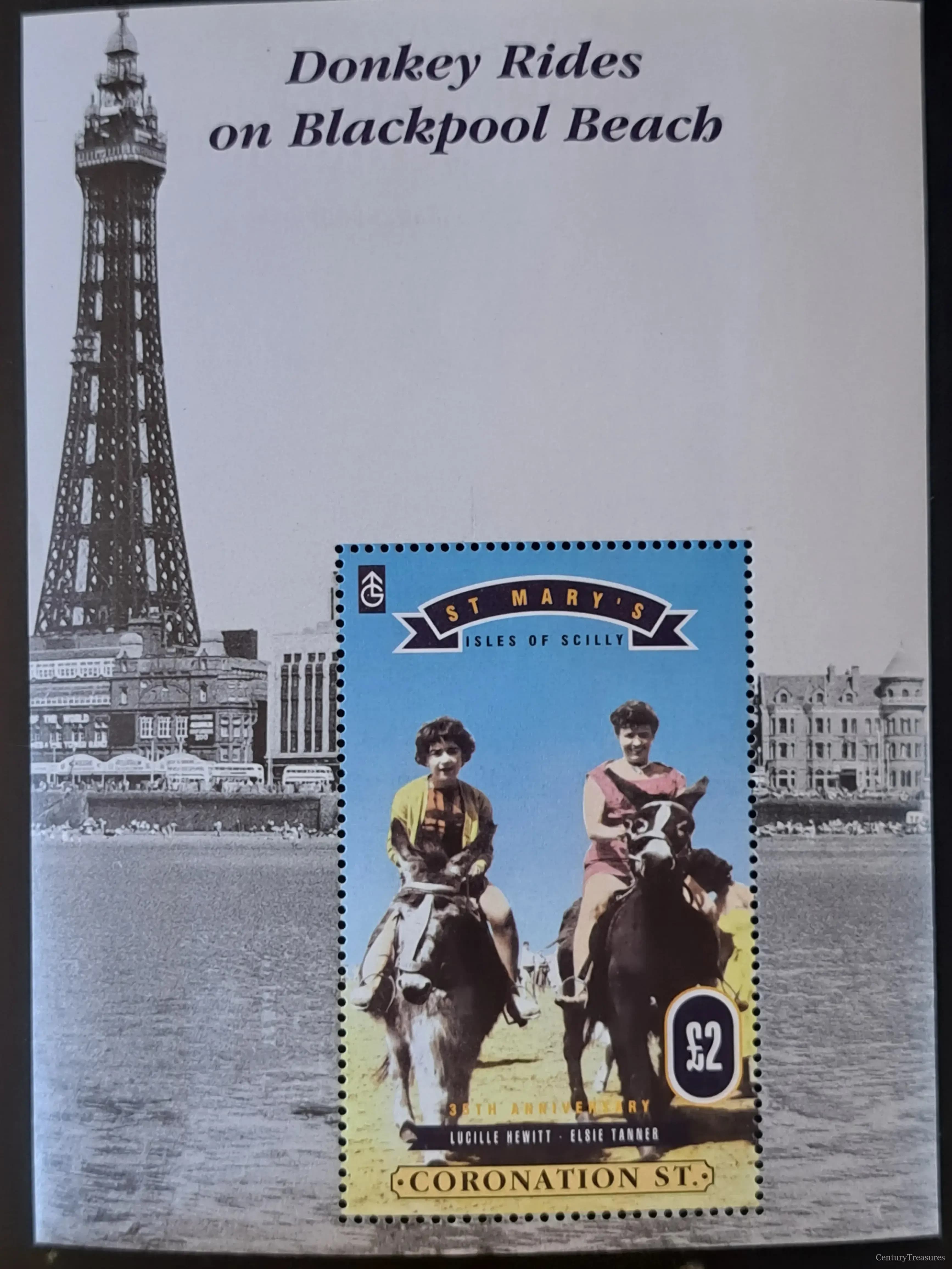 St Mary's Coronation Street Souvenir Sheet