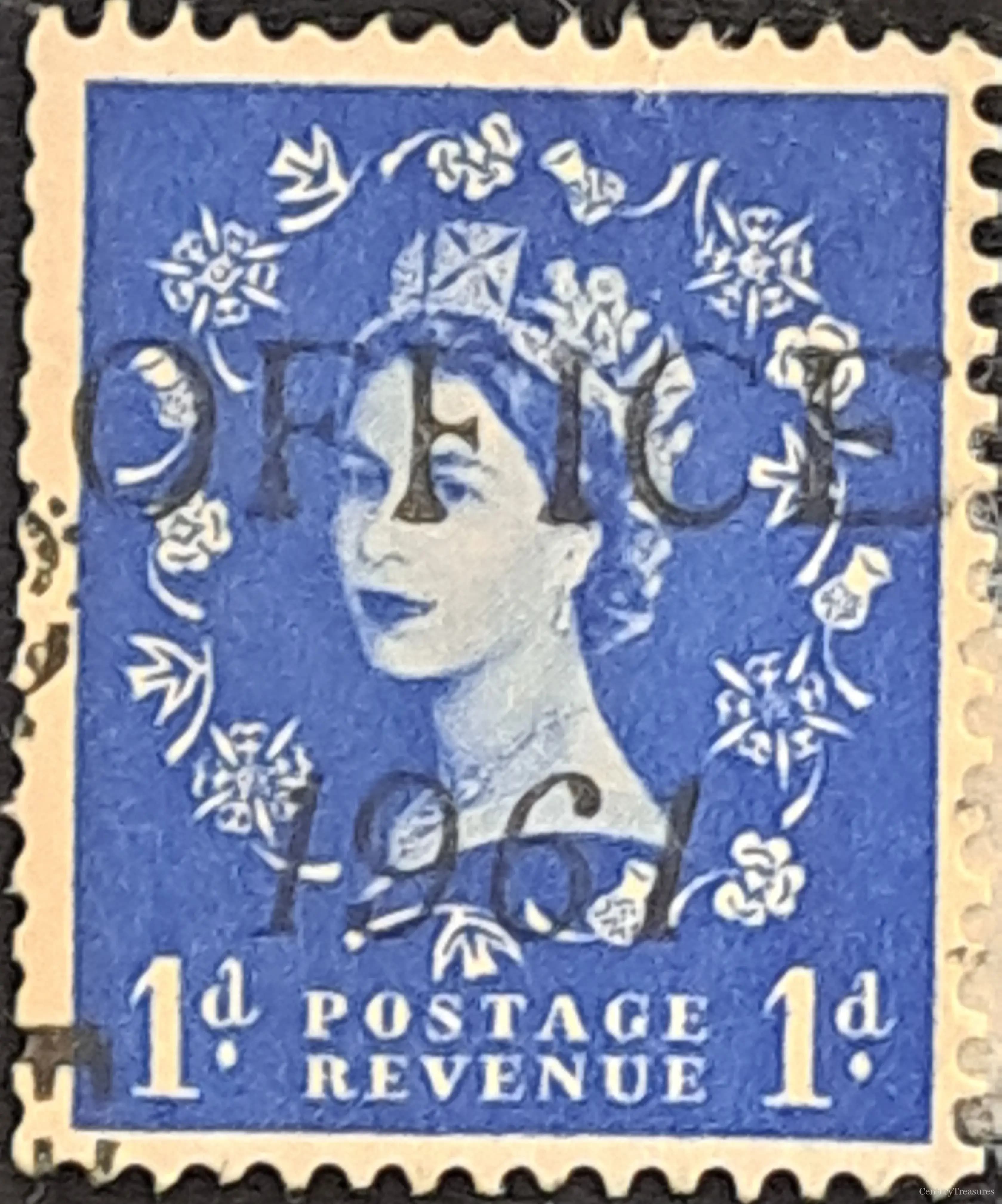 Great Britain Pre-Decimal National Wilding Stamp