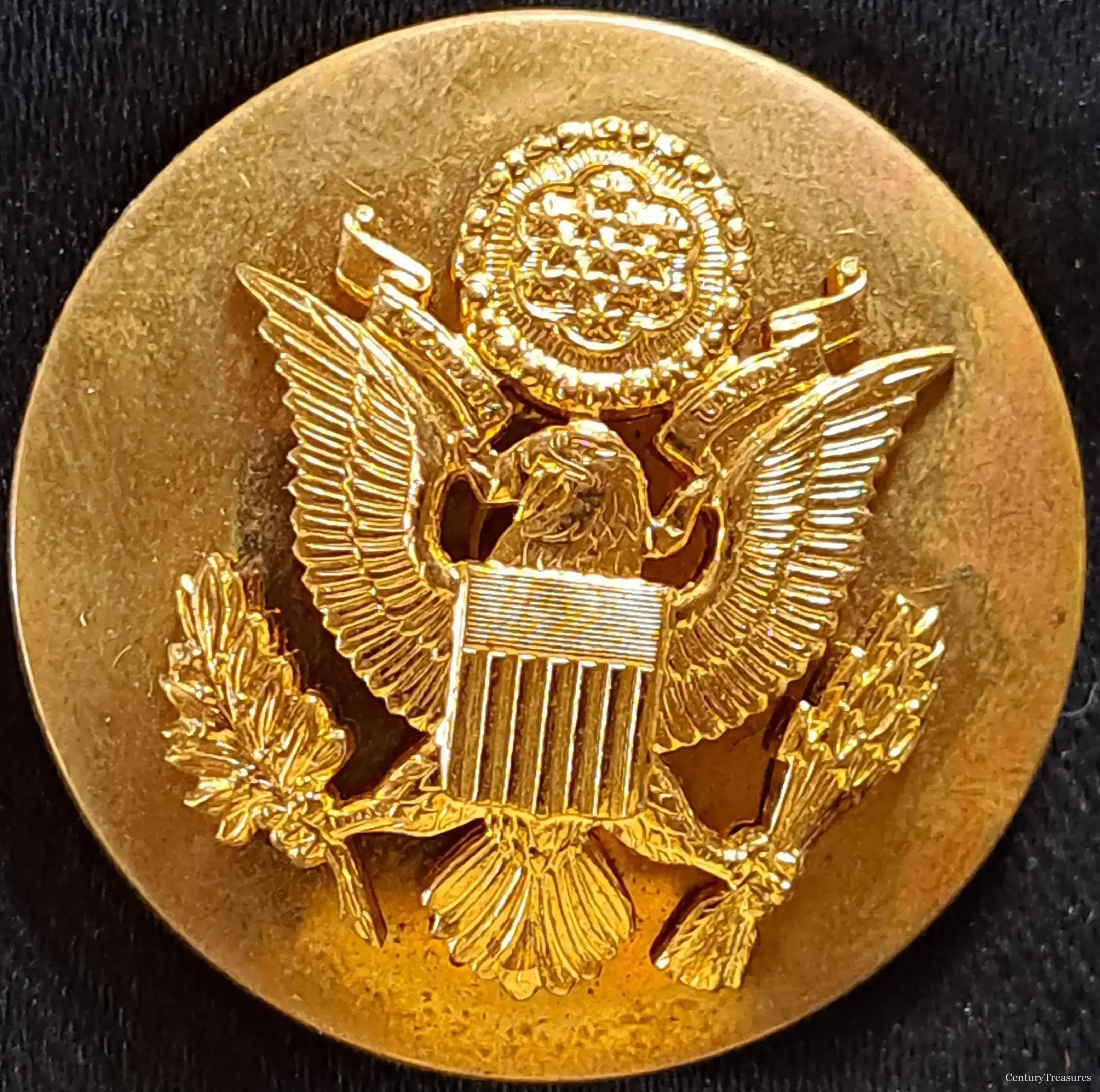 The U.S. Army Enlisted Visor Cap Insignia