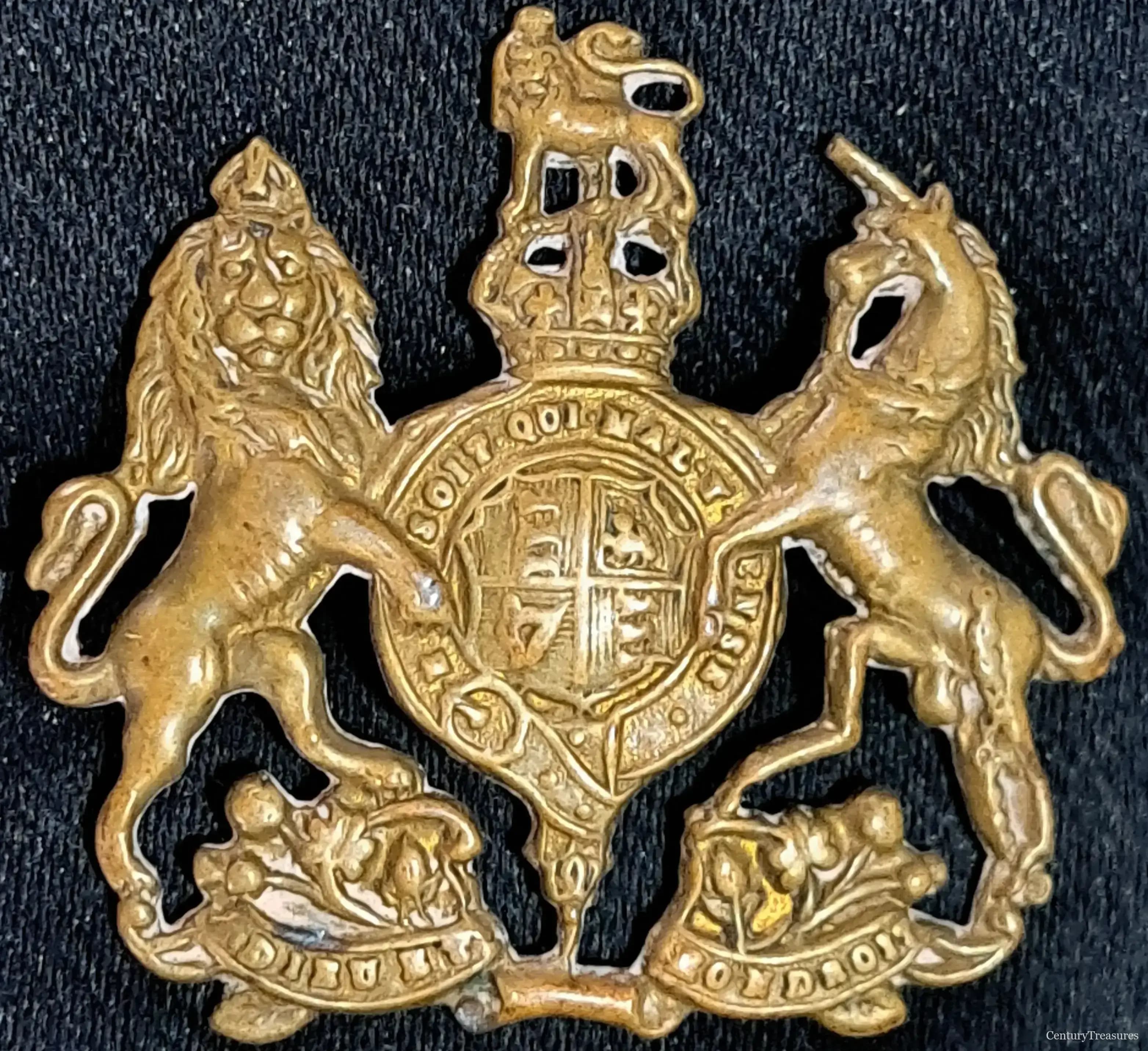 British General Service Corps Cap Badge
