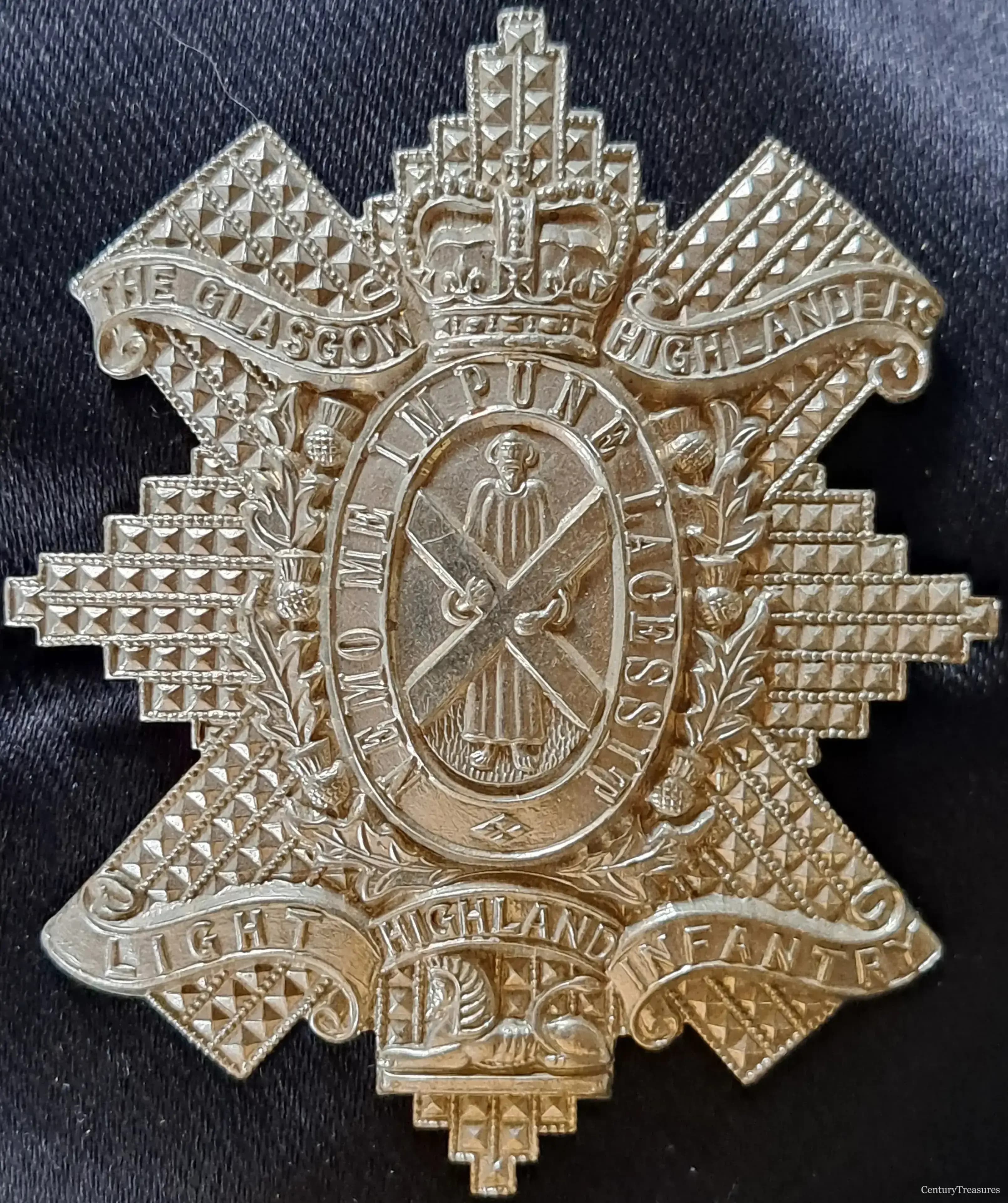The Glasgow Highlanders Cap Badge 