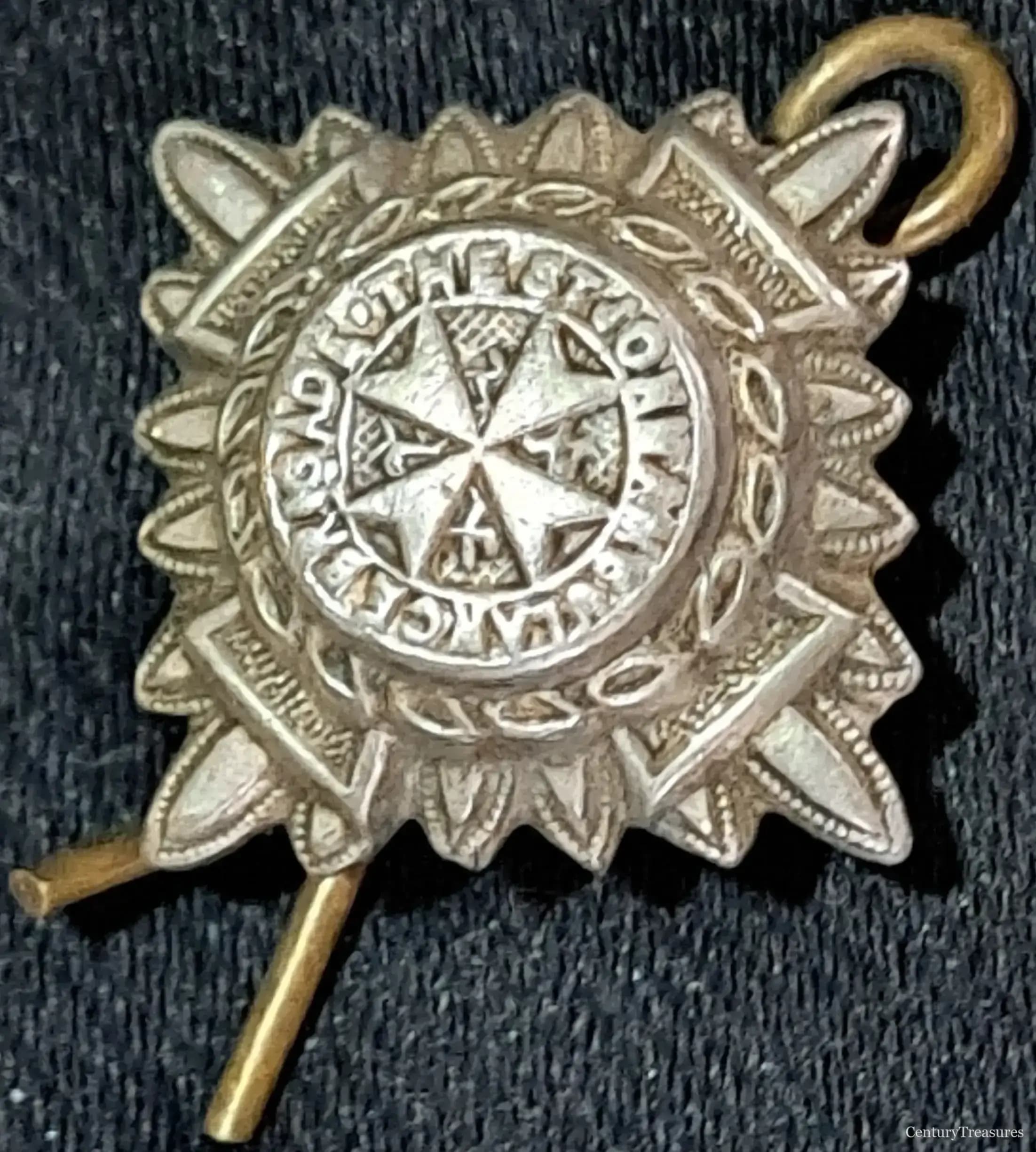St. John Ambulance Brigade Officer Rank Star Insignia
