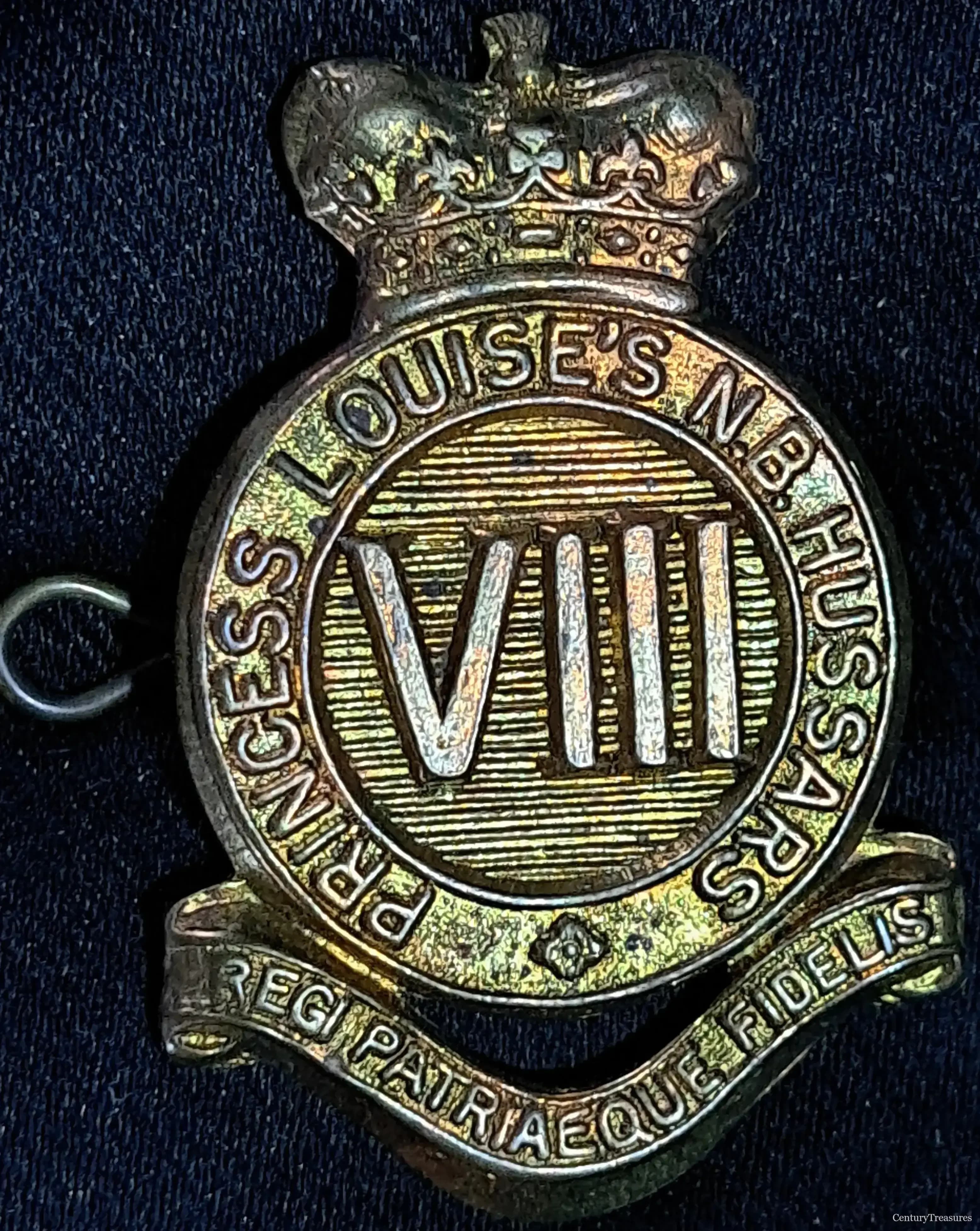 8th Canadian hussars (Princess Louise's) cap badge
