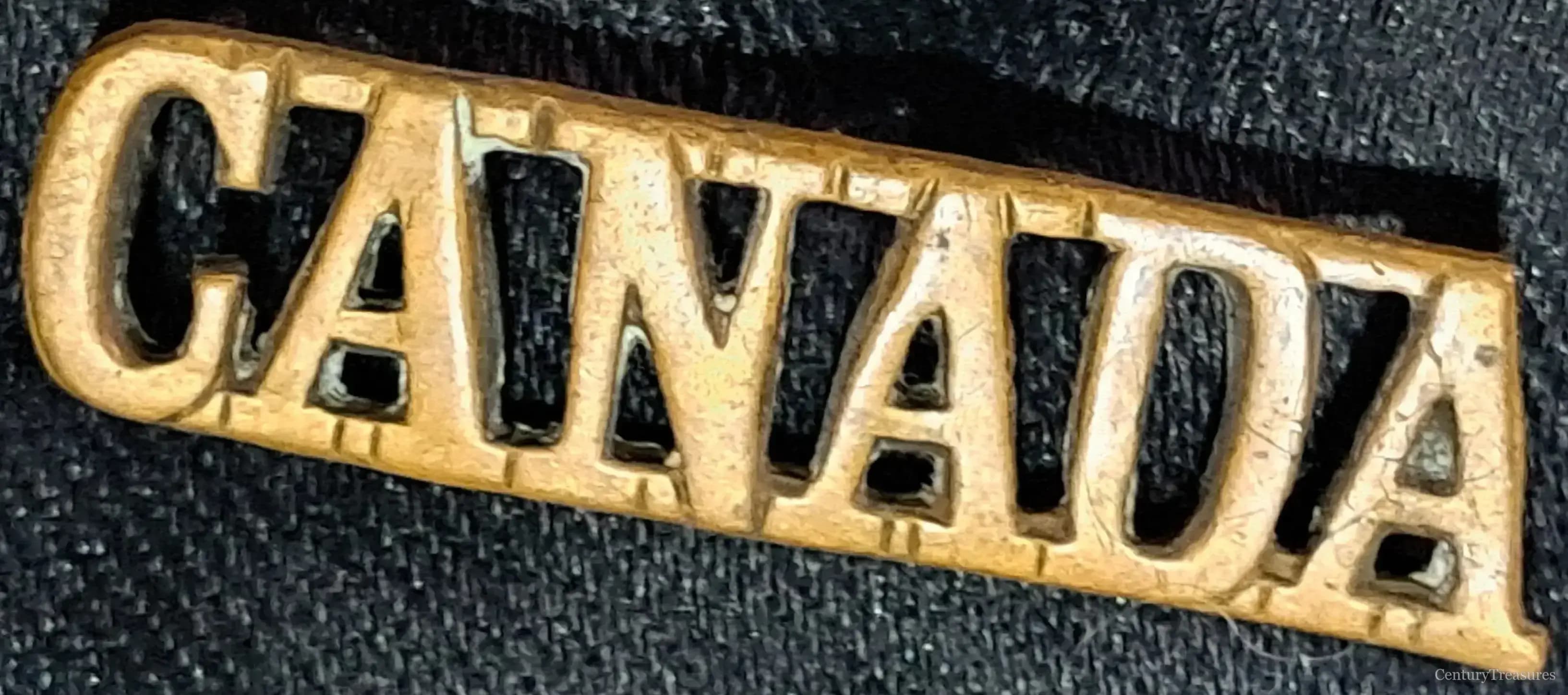 Canadian Expeditionary Force Shoulder Title