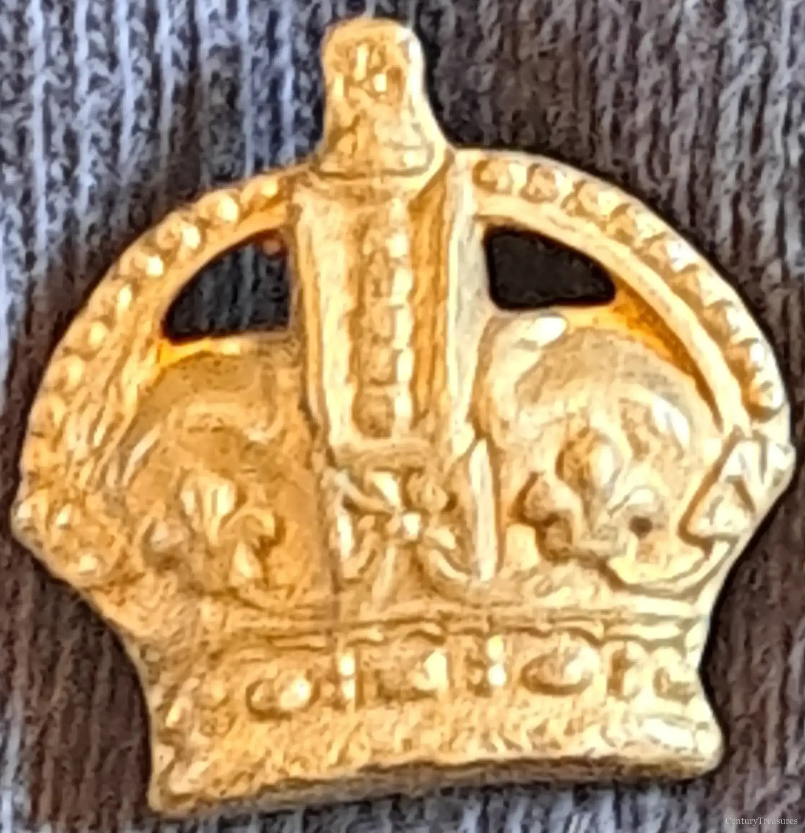 British Army Officer Small Rank Crown