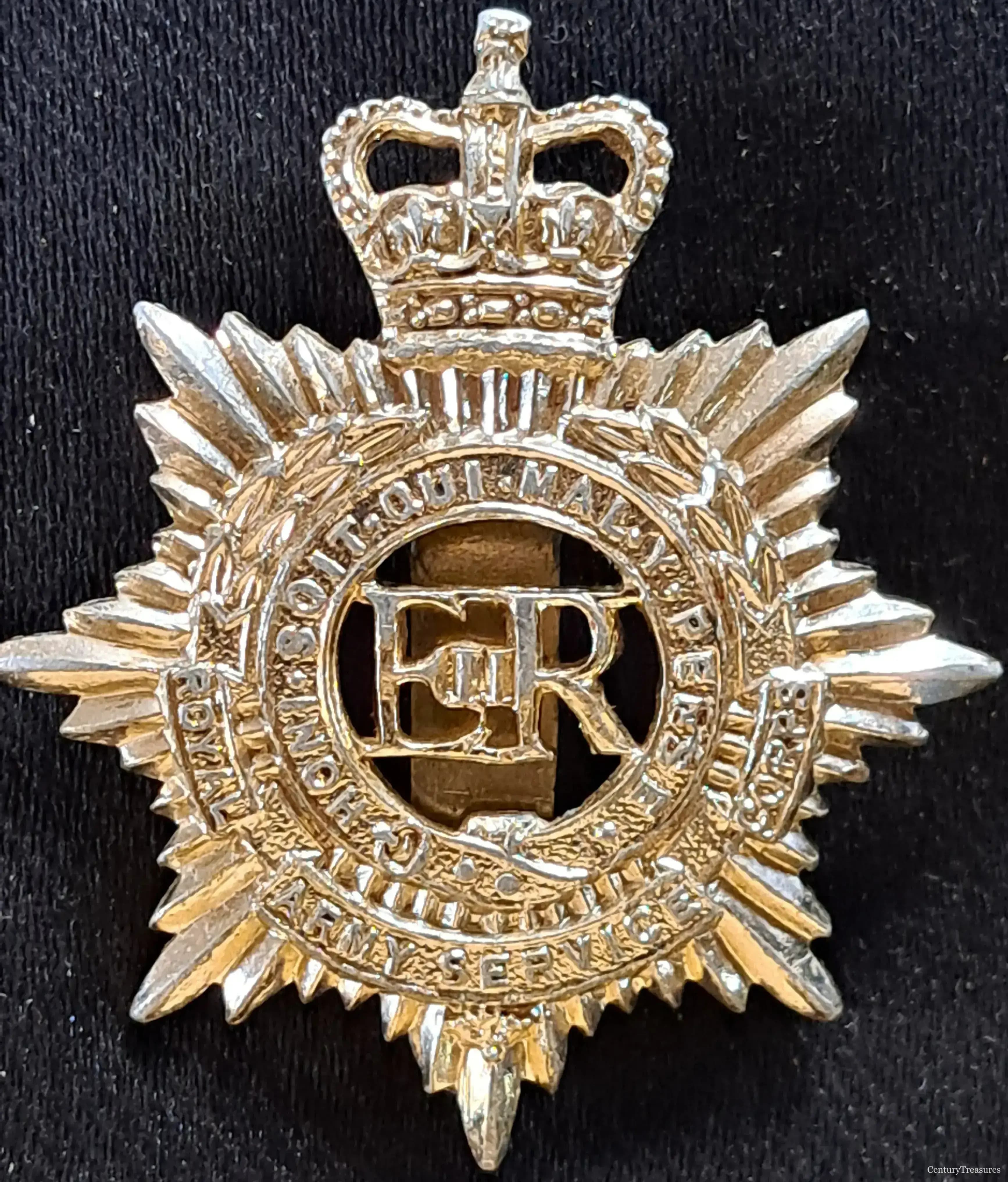 Royal Army Service Corps Staybrite Cap Badge