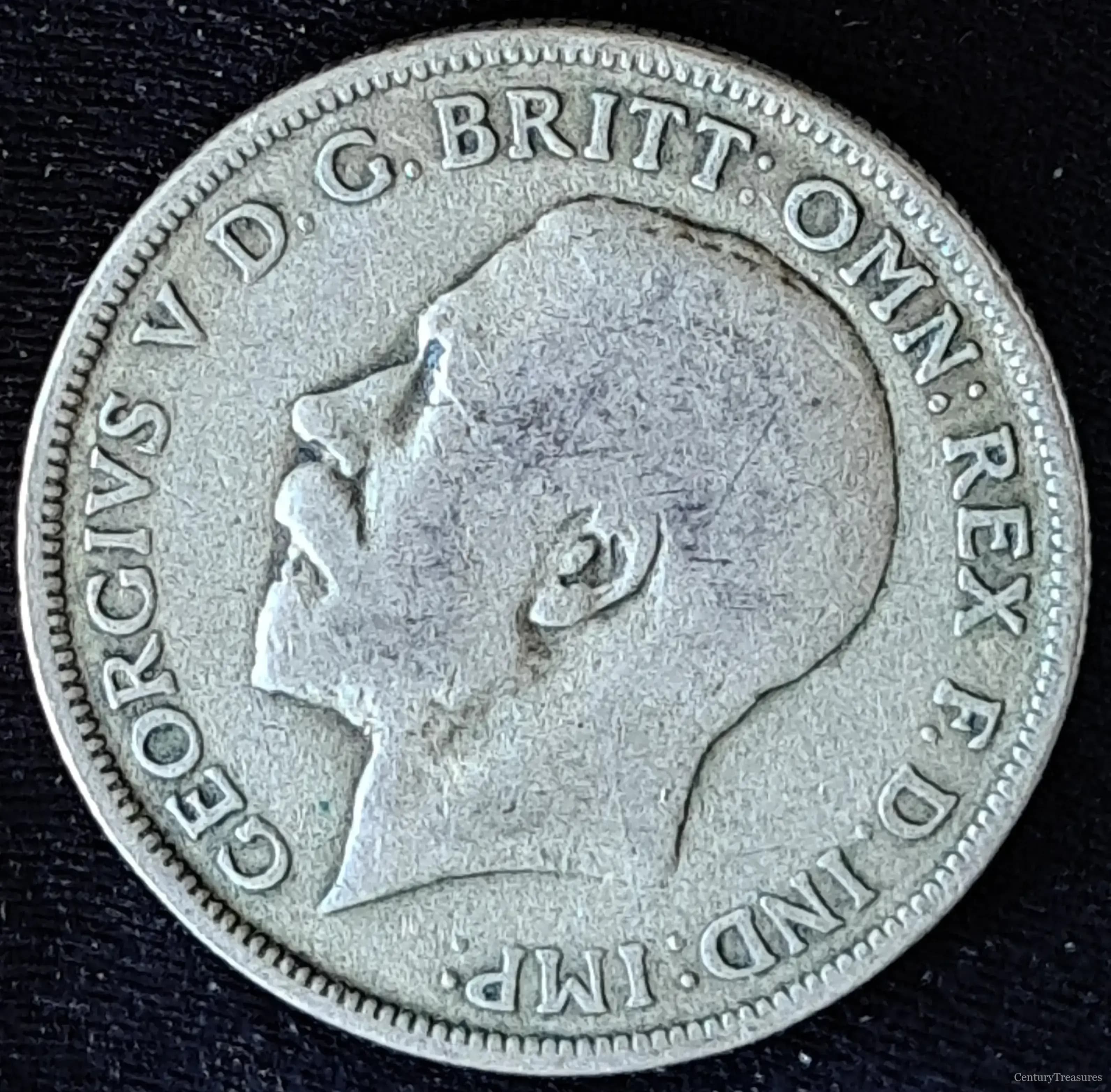 UK 1920 Florin 