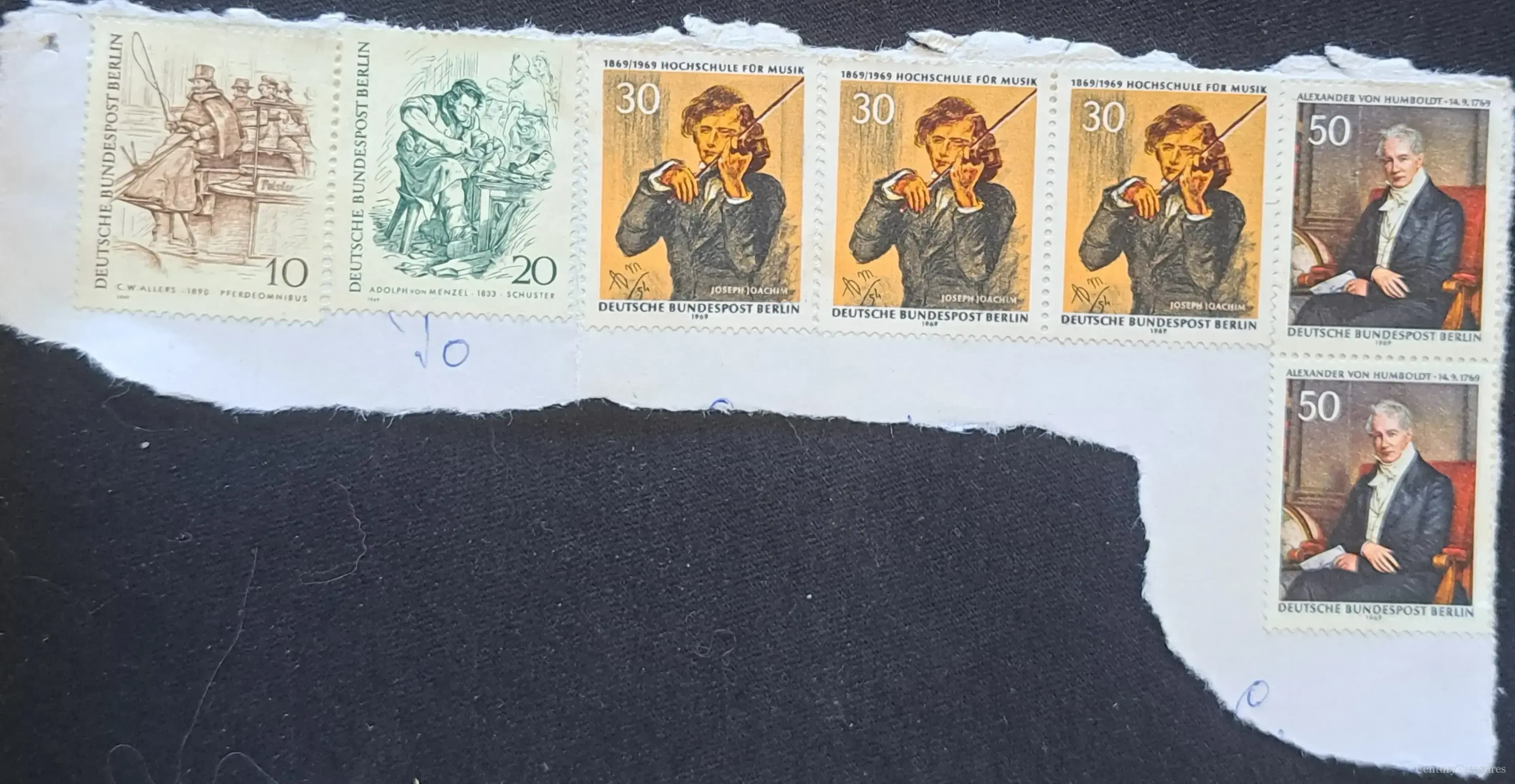 Deutsche Bundespost Berlin Commemorative Group