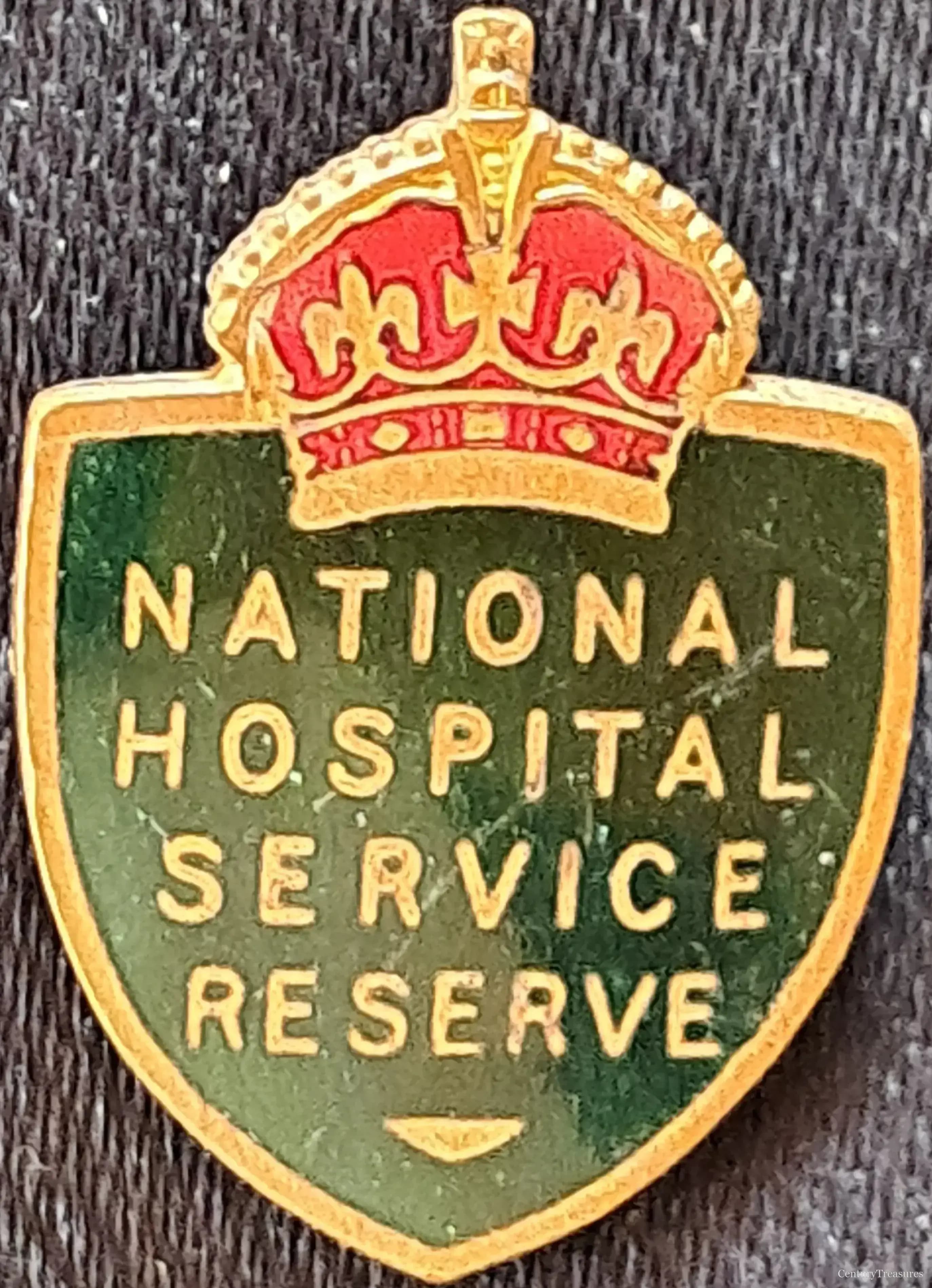 National Hospital Service Reserve Badge