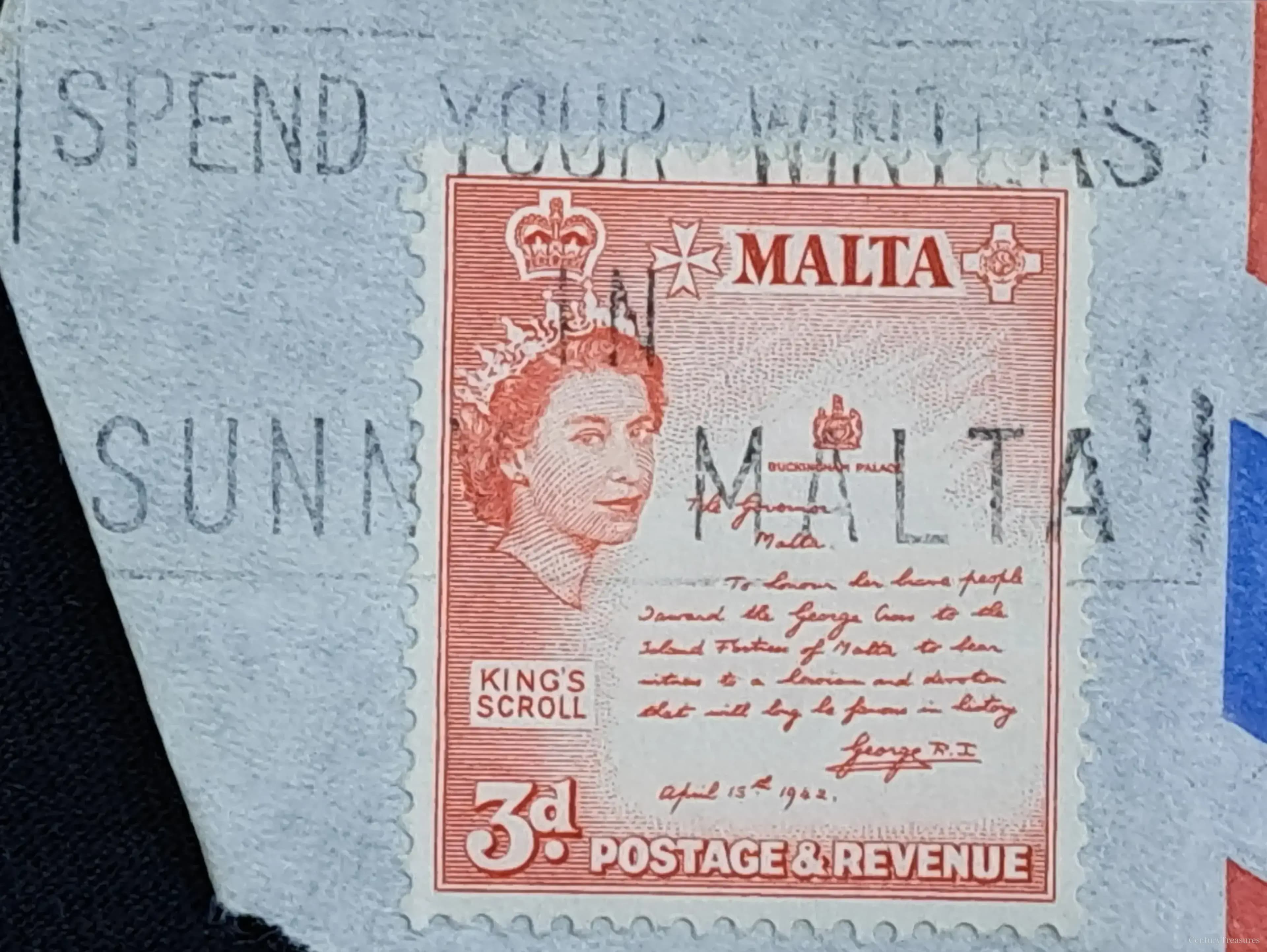 Malta 3d Red – “King’s Scroll”